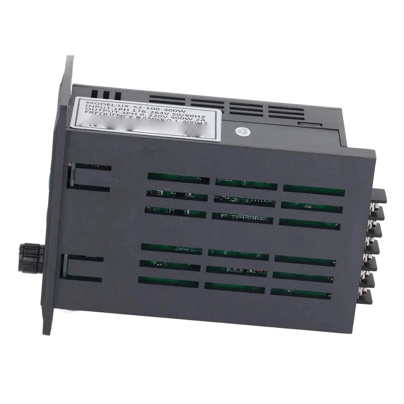 Compact 110V To 220V VFD Inverter For Motors Small Single Phase To Three Phase Converter With Energy Saving LED Display Beefy Performance Plug And Play Ideal For Home And Workshop Use - Image 4