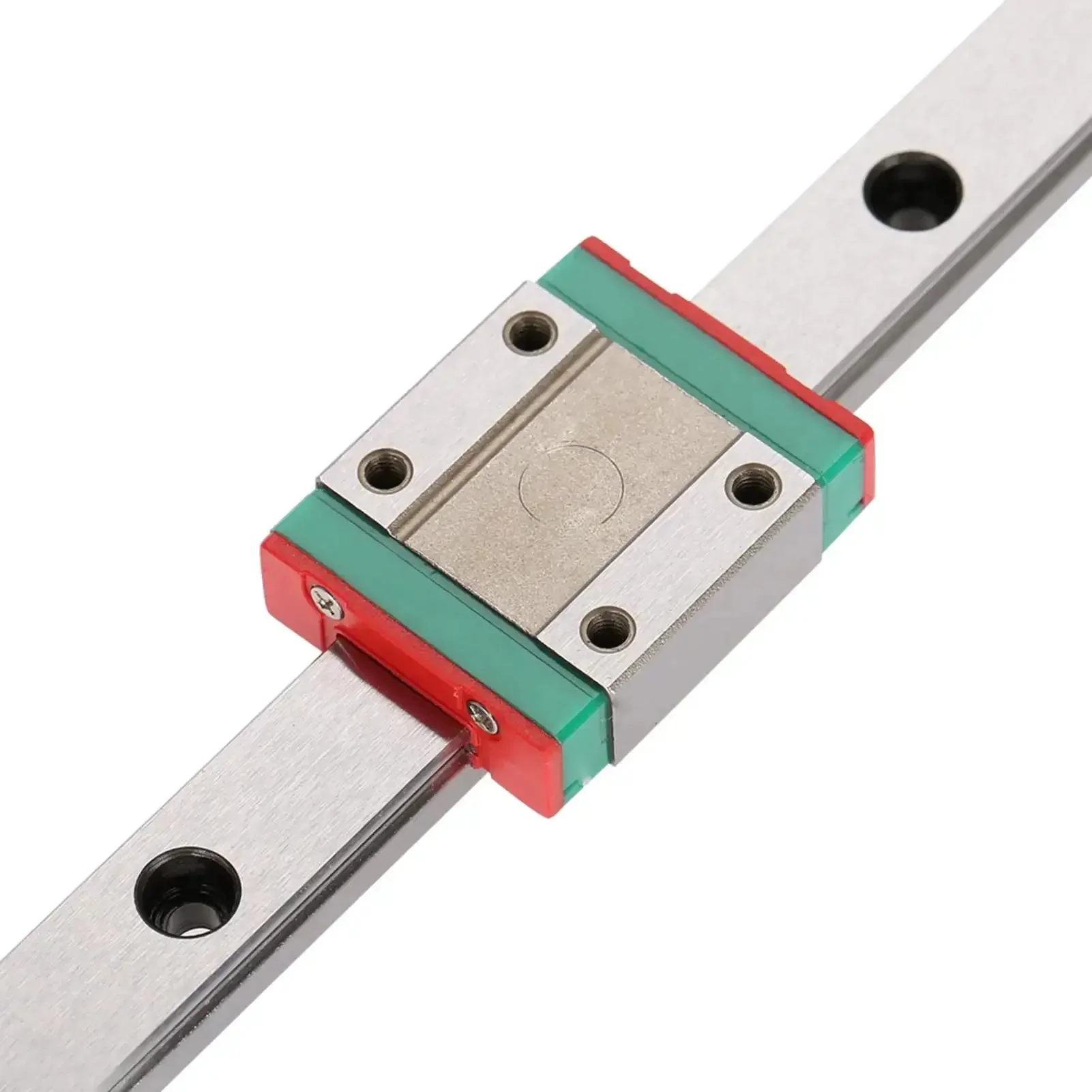 Compact 12mm Linear Rail With Four Point Ball Retainer And Built In Lubrication System Includes 100mm Travel For Slick Precise Motion In Small Automation Equipment And Measuring Devices - Image 2
