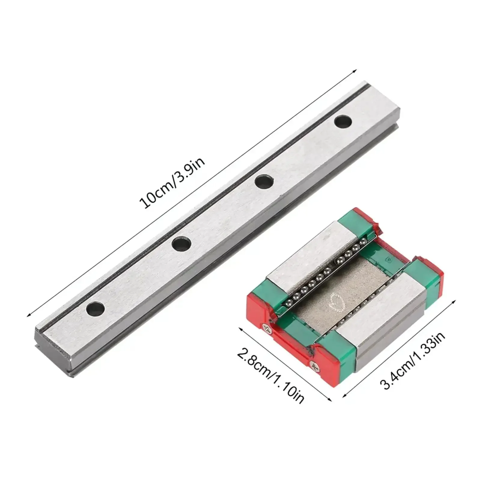 Compact 12mm Linear Rail With Four Point Ball Retainer And Built In Lubrication System Includes 100mm Travel For Slick Precise Motion In Small Automation Equipment And Measuring Devices - Image 6