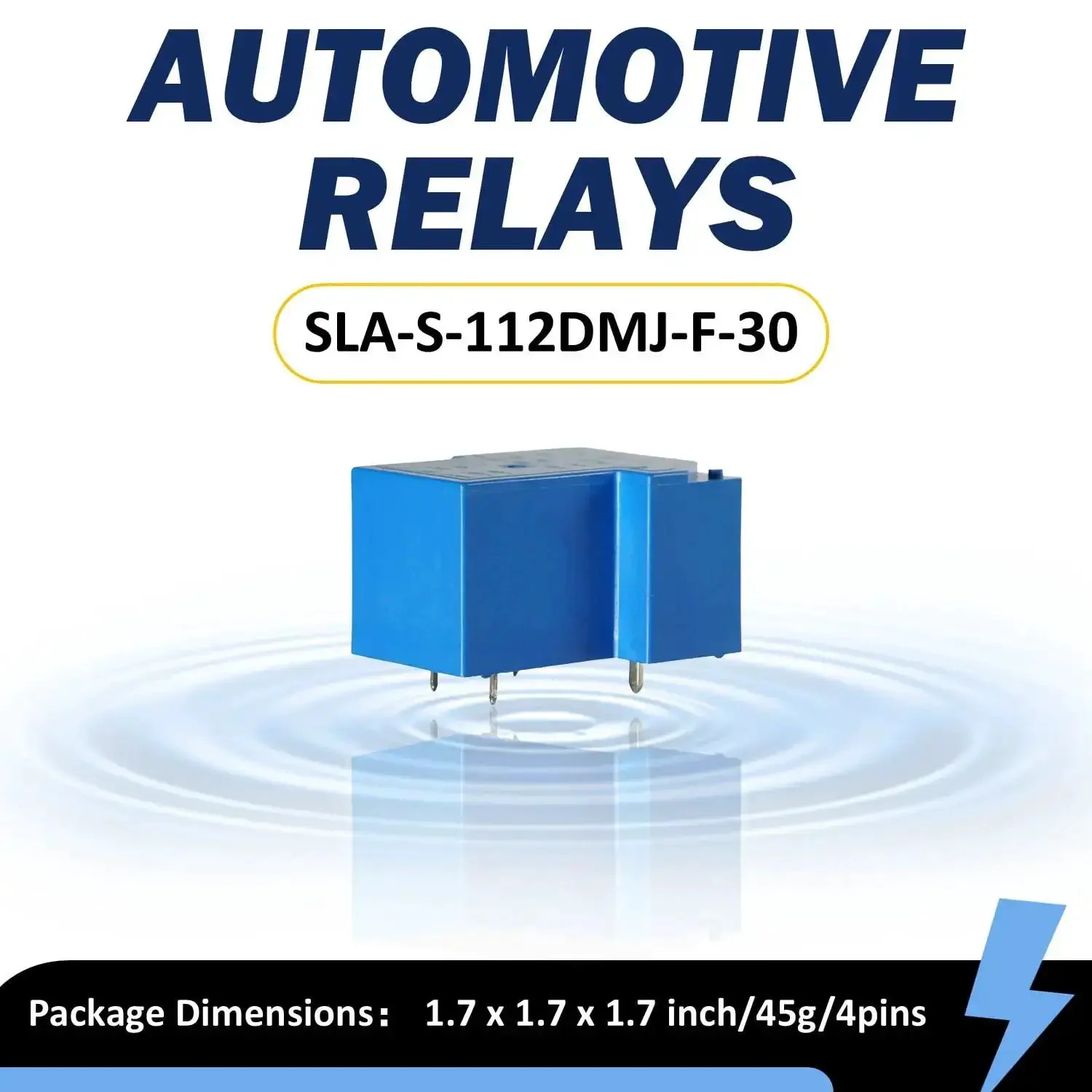 Compact 12V DC General Purpose Relay With 30A NO Switching, Four Pin Coil, Sealed Design For Tough Everyday Builds, Form A Contact, High Dielectric Strength, Ideal For Industrial Controls, Automotive, And DIY Projects - Image 9