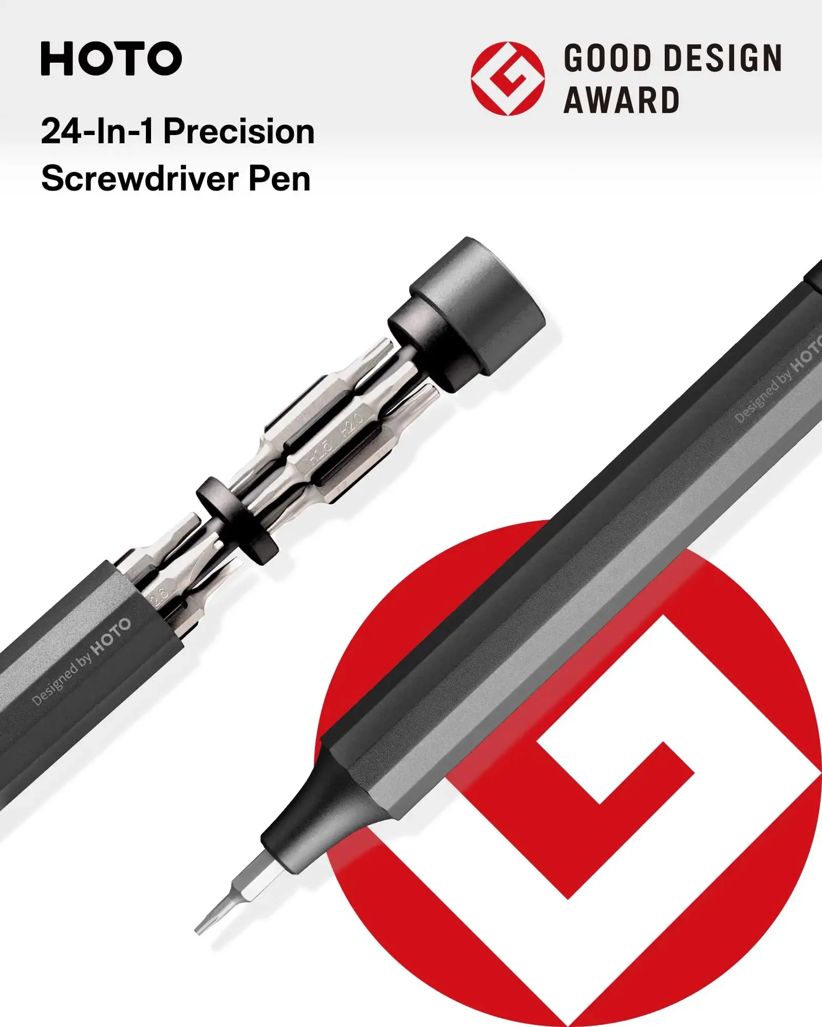 Compact 24 In 1 Mini Screwdriver Set With Magnetic Torx Bits Eyeglass Repair Kit And EDC Pen Screwdriver For Electronics Watches Phones Laptops Cameras And Gadgets A Handy Travel Companion For Everyday Carry Ready Repairs - Image 8