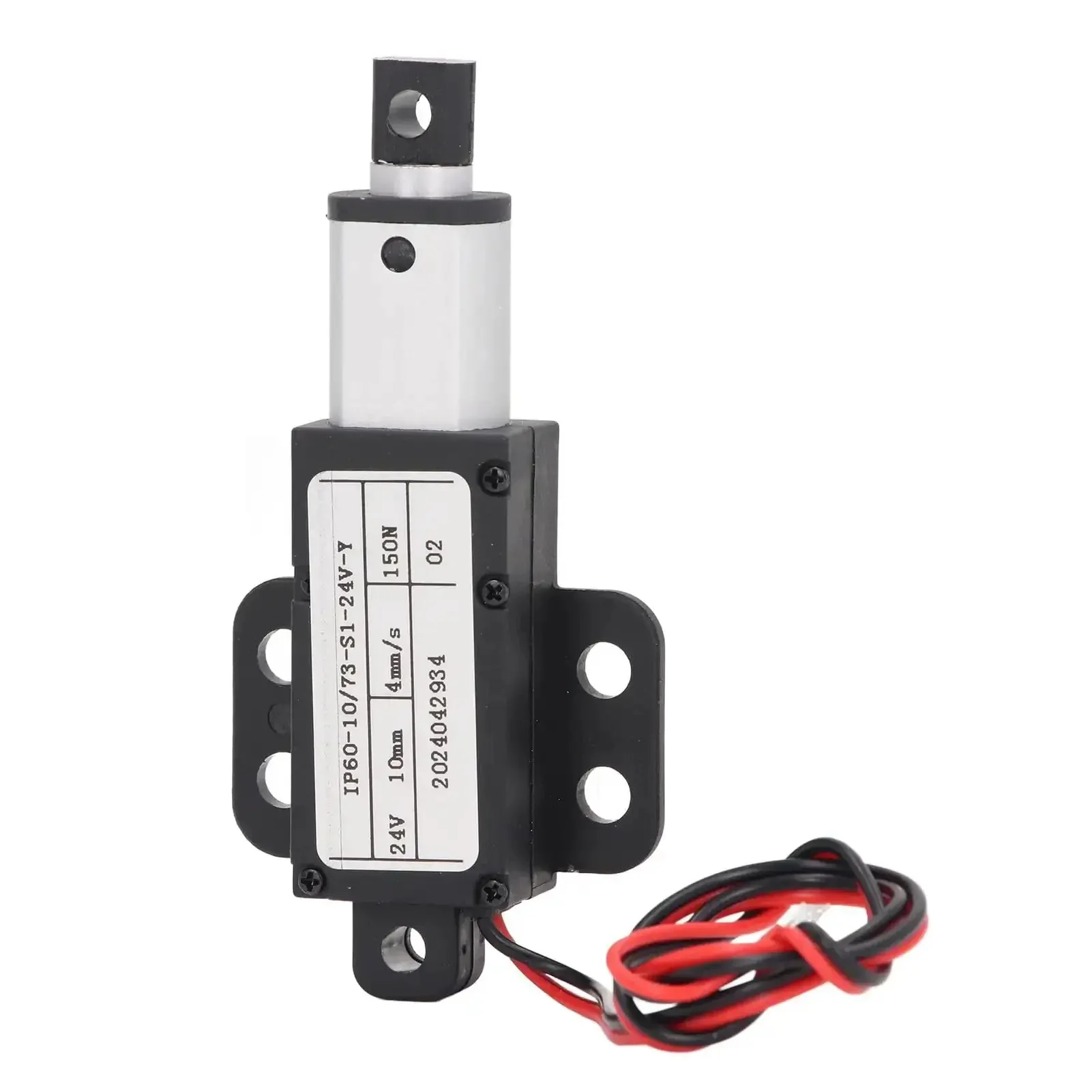 Compact 24V DC Linear Actuator With 150N Thrust, 0.39 Inch Stroke, 4mm Per Second Speed, Great For Sofa, Robot, Table, Window, and Home Automation, Perfect For DIY Projects And Smart Home Upgrades