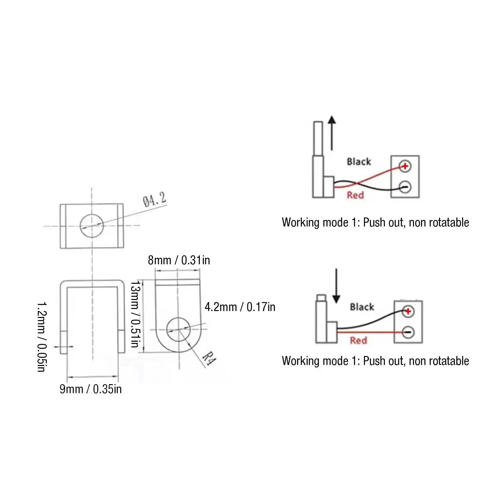 Compact 24V DC Linear Actuator With 150N Thrust, 0.39 Inch Stroke, 4mm Per Second Speed, Great For Sofa, Robot, Table, Window, and Home Automation, Perfect For DIY Projects And Smart Home Upgrades - Image 5