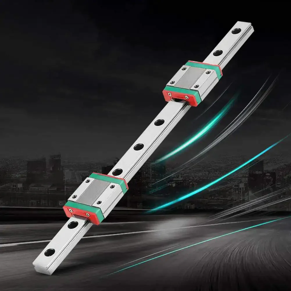 Compact 250mm MGN12 Linear Rail Kit With 2 MGN12B Blocks, 12mm Width, Tiny But Mighty High Precision Guide Rail For Smooth Motion In CNC, 3D Printing, Robotics, And DIY Projects - Image 6