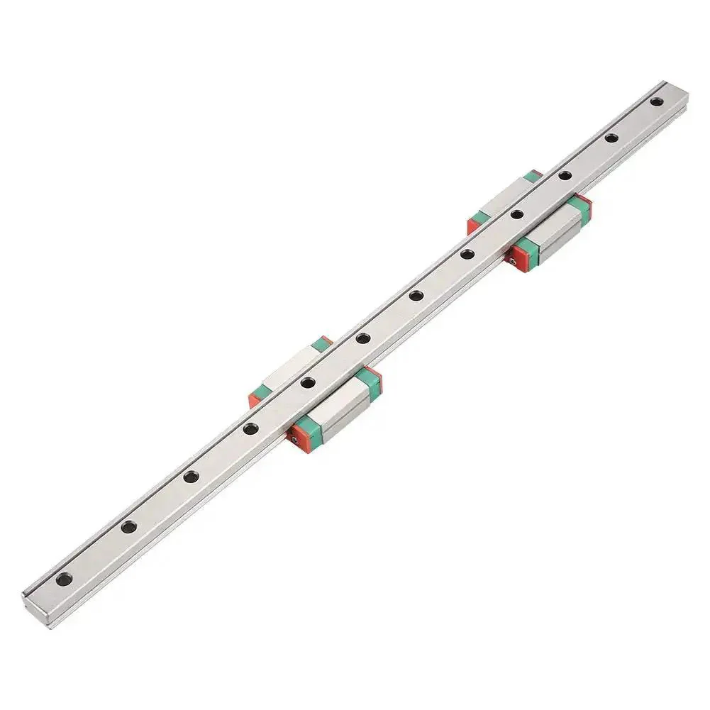 Compact 300mm Mini Linear Rail Guide With Two MGN12B Slide Blocks For Precise 3D Printers And CNC Machines Includes Side Lubrication Inlet Lightweight Construction Ideal For Small Equipment And Precision Automation - Image 7
