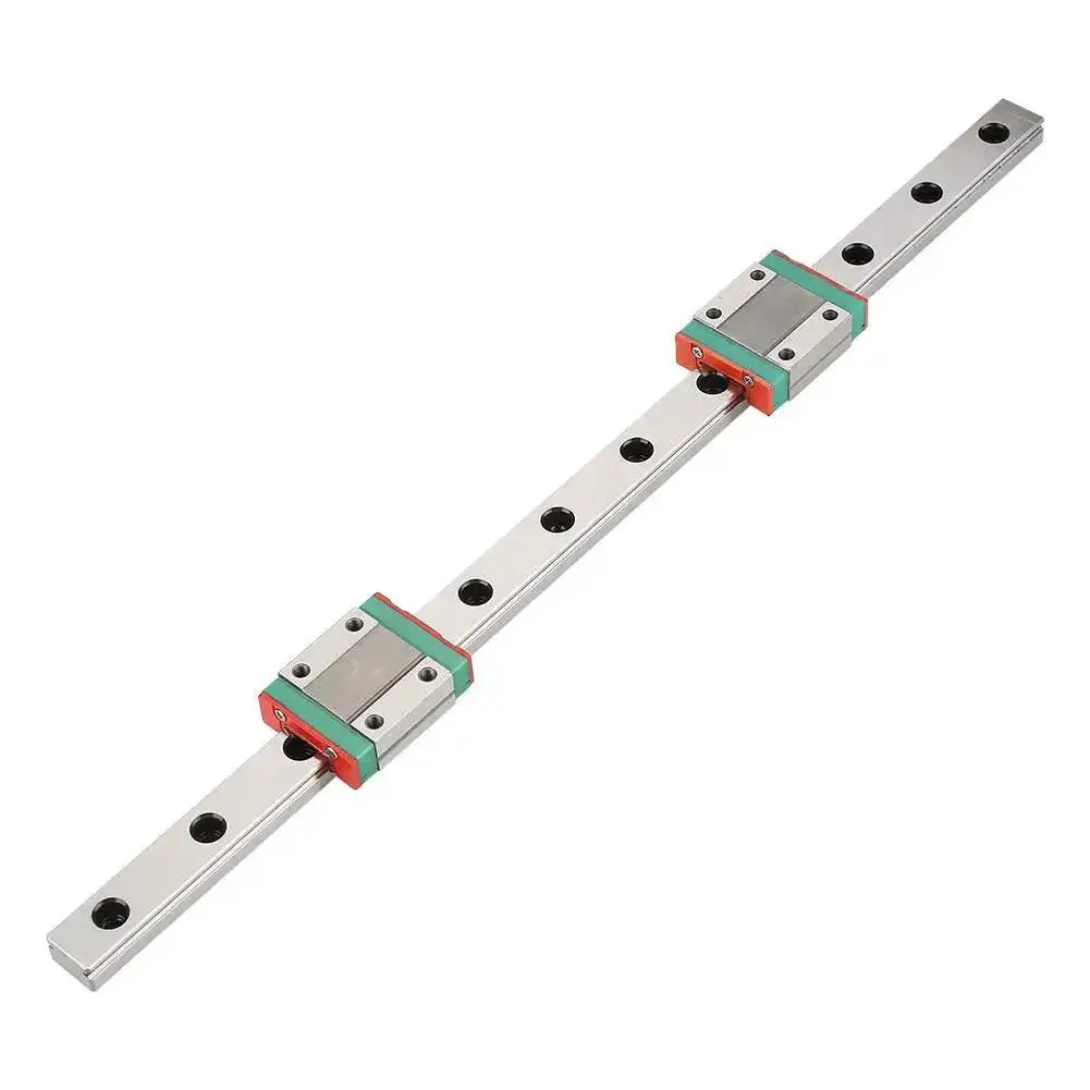 Compact 300mm Mini Linear Rail Guide With Two MGN12B Slide Blocks For Precise 3D Printers And CNC Machines Includes Side Lubrication Inlet Lightweight Construction Ideal For Small Equipment And Precision Automation - Image 9