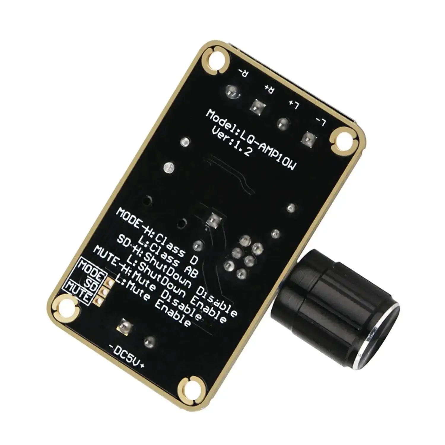 Compact 5W Per Channel 5W Plus 5W PAM8406 Stereo Audio Amplifier Board For 5V Supply Class D Dual Channel Power Amp Module For DIY Speaker System And Home Audio Projects Plug And Play And Clean Sound Quality - Image 3