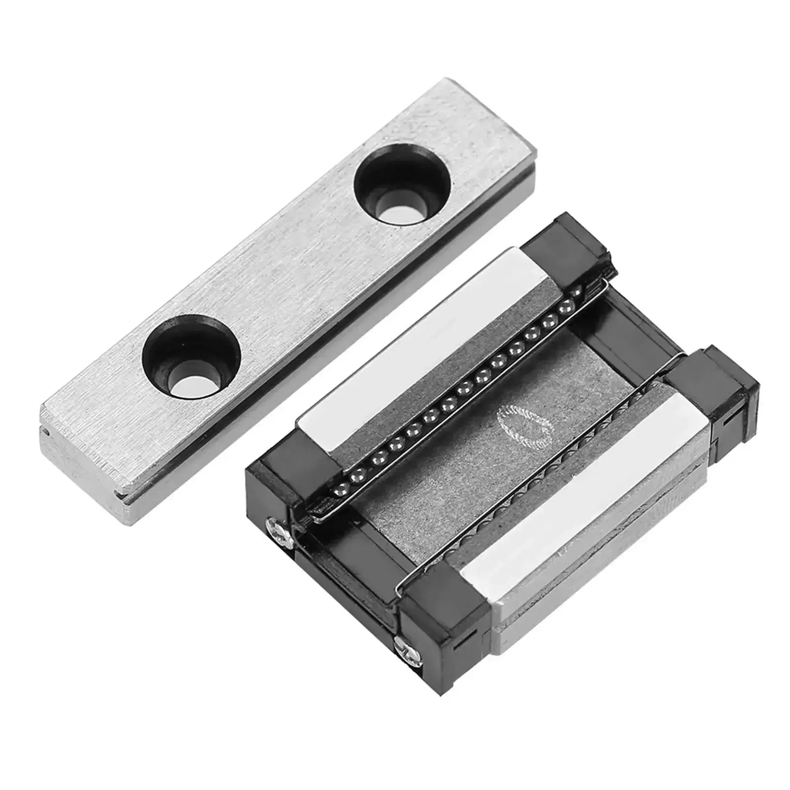 Compact 9mm Miniature Linear Rail Guide Block With Four Point Contact For Small Equipment Tiny But Mighty Lightweight Precision And Smooth Linear Motion Easy Lubrication Inlet For Quick Maintenance In Automatic Machinery - Image 7