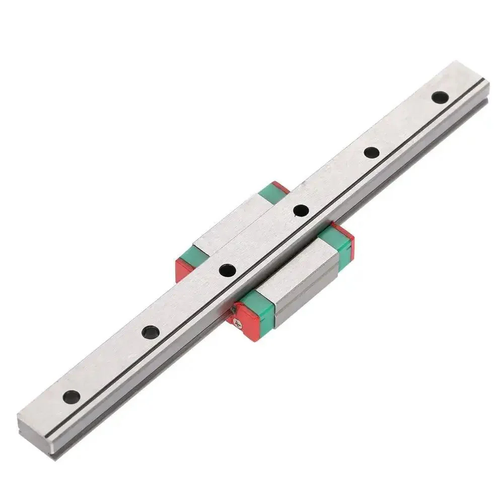 Compact And Handy 12mm Linear Rail With 4 Point Ball Retainer And Lubrication System For Precise Motion In Small Equipment And Measuring Devices 150mm Length For Automatic Equipment And Measuring Applications - Image 2