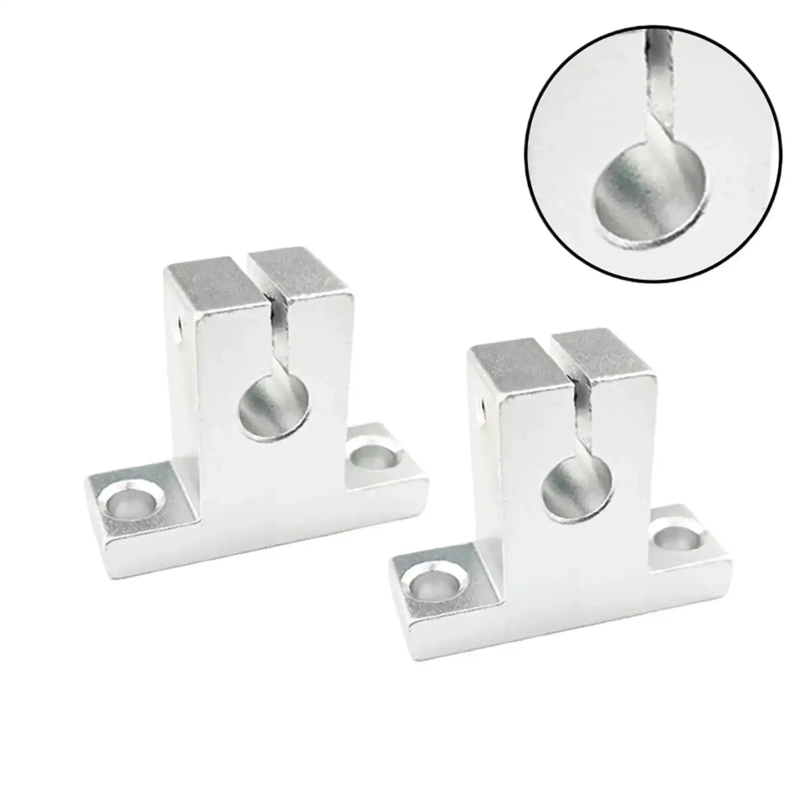 Compact Linear Motion Guide For 3D Printing Aluminum Rail And Rod Support In Linear Reciprocating Systems, Lightweight Yet Durable, Low Noise Operation, High Load Capacity, Rock Solid And Built Tough For Mini Routers And Small CNC - Image 3