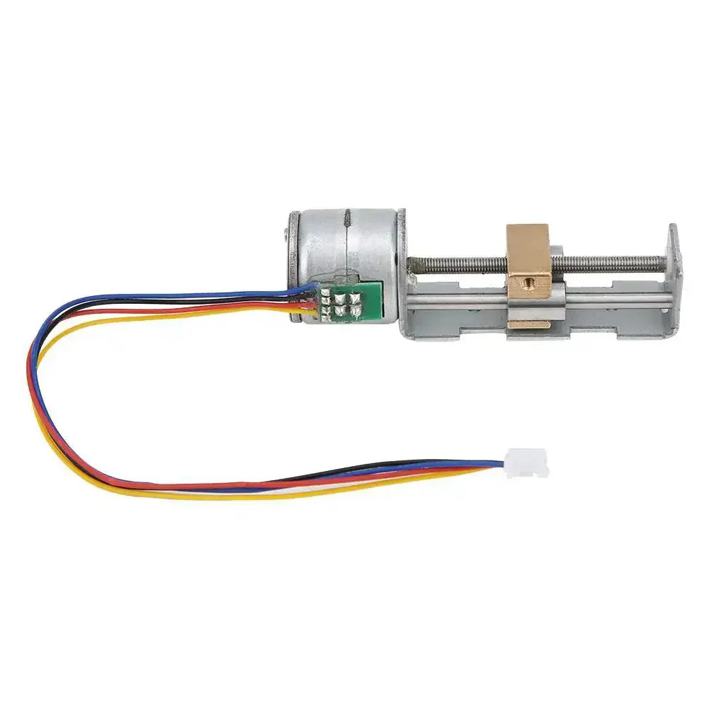 Compact Linear Stage Actuator With Slide Rail And Lead Screw For Precision Measuring Devices, 3D Printers And Robotics, Stepper Motor With Planetary Reducer, All Metal Build, Durable, Smooth Travel - Image 5