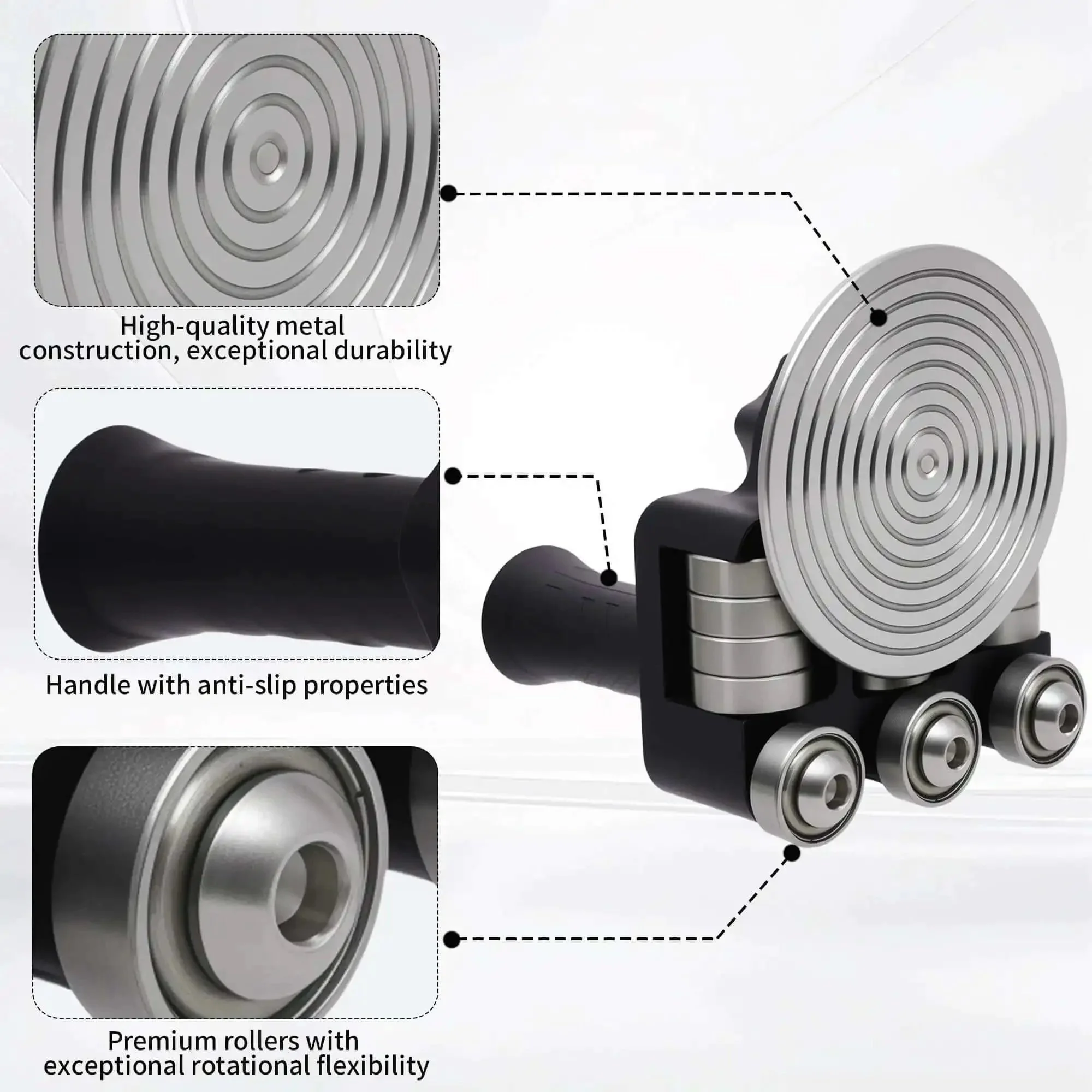 Compact Manual Metal Bending Machine For Sheet Metal No Fuss Easy To Use Multi Metal Compatible Bender That Bends From 90 To 180 Degrees And Handles 26 Ga Stainless Steel 0.1 Cm Zinc 24 Ga Steel 0.040 Inch Aluminum 20 Oz Copper Black - Image 5