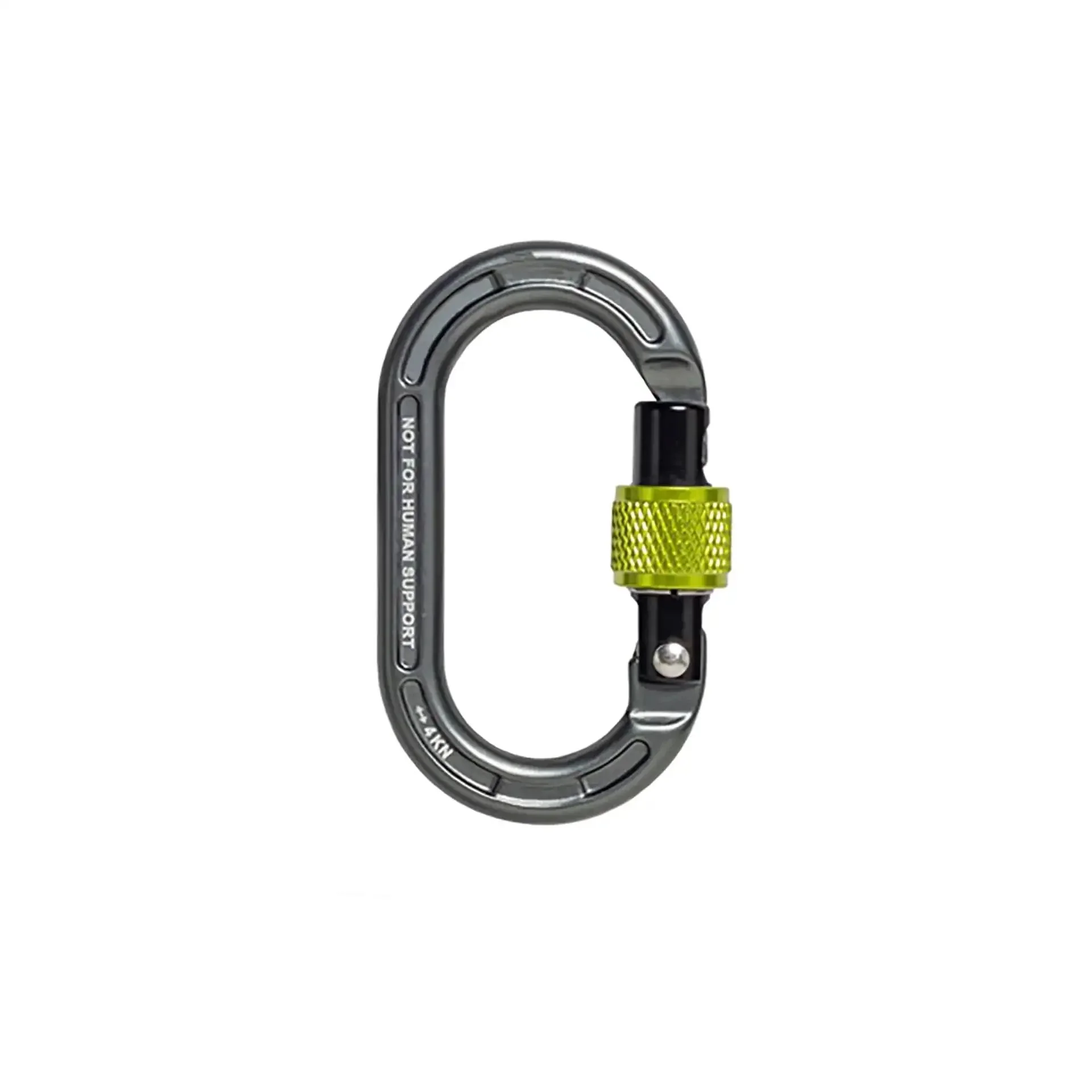 Compact Micro Carabiner With Screw Lock Gate For Arborists And SRS Climbing, Ultralight 7075 Aluminum, 0.4 Inch Gate Opening, 2.3 Inch Length, 900 Lb Tensile Strength, Lightweight 0.49 Oz - Image 4