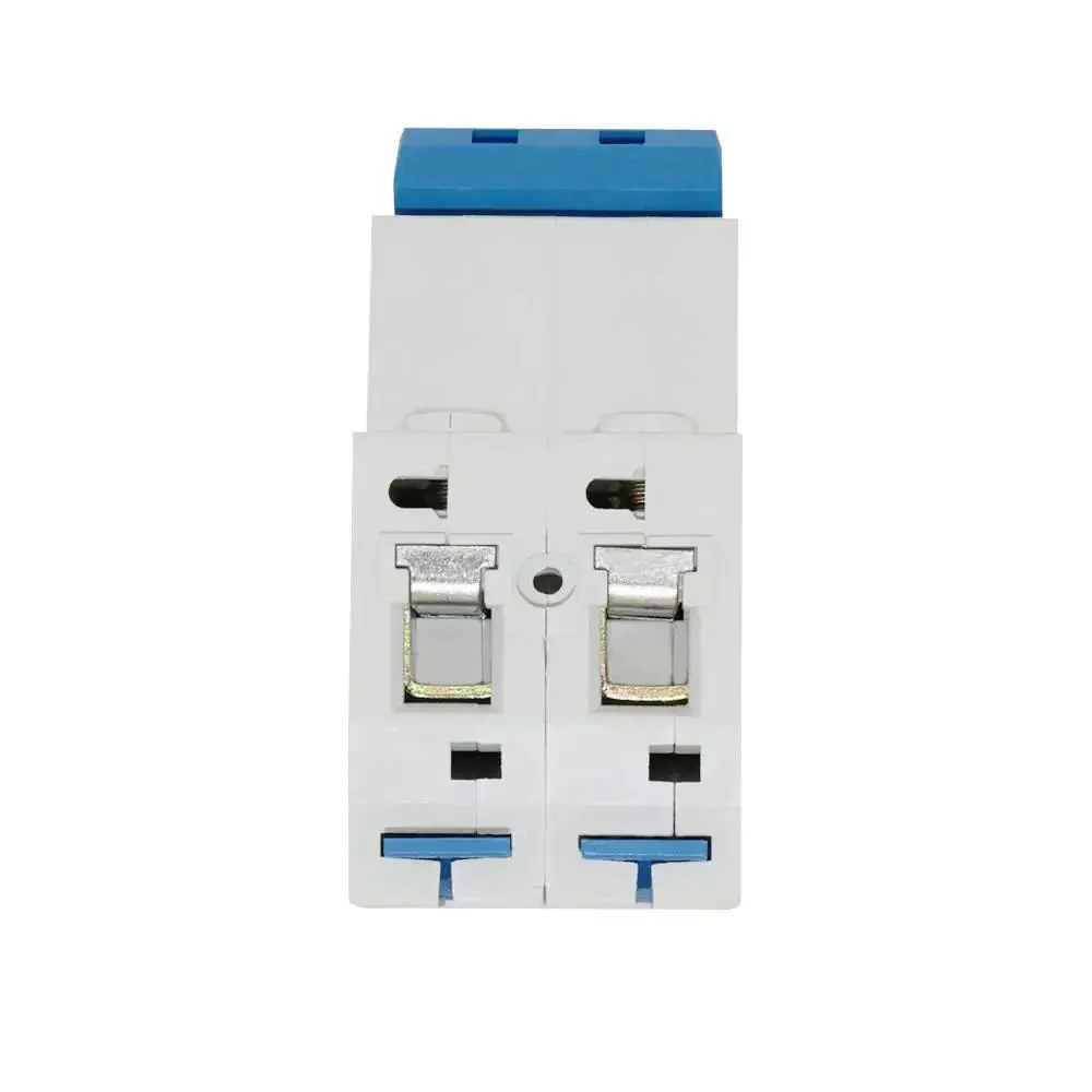 Compact Miniature Circuit Breaker For Low Voltage DZ47-63 2 Pole 40A 400V DIN Rail Mount Protects Your Electrical System From Overloads And Short Circuits With Fast Trip For Easy Panel Setup - Image 2