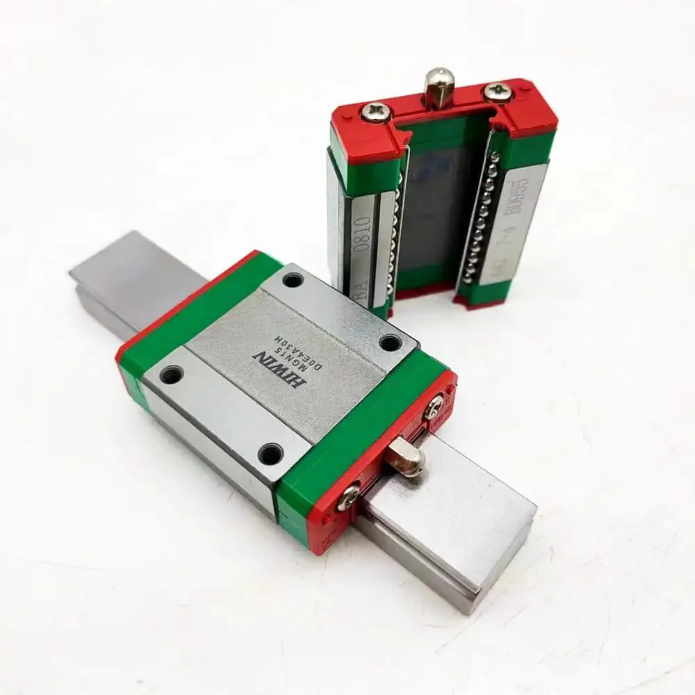 Compact Precision Linear Block MGN15C Carriage And Guide Rail Set For CNC Machines Lightweight Linear Bearing Block With Four Point Gothic Contact Delivers Top Notch Rigidity In Light Load Applications Like PCB Assembly Semiconductors And Medical - Image 3