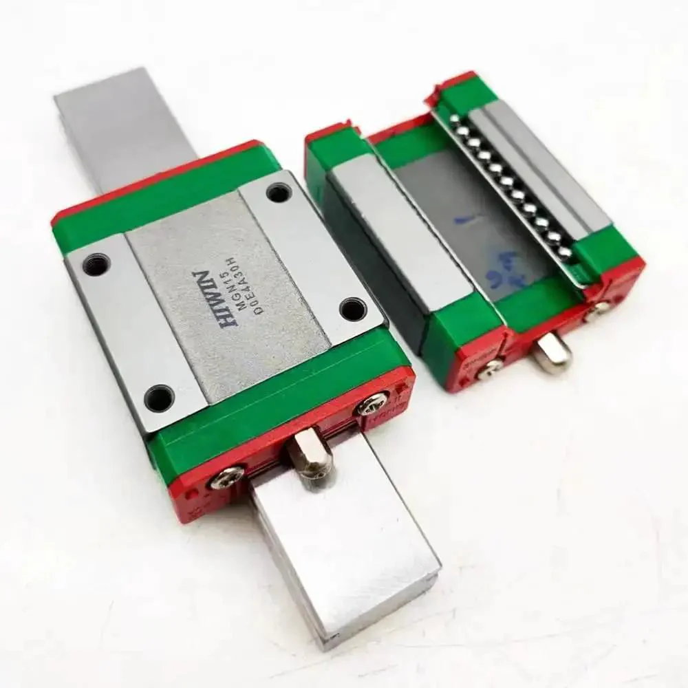 Compact Precision Linear Block MGN15C Carriage And Guide Rail Set For CNC Machines Lightweight Linear Bearing Block With Four Point Gothic Contact Delivers Top Notch Rigidity In Light Load Applications Like PCB Assembly Semiconductors And Medical - Image 5
