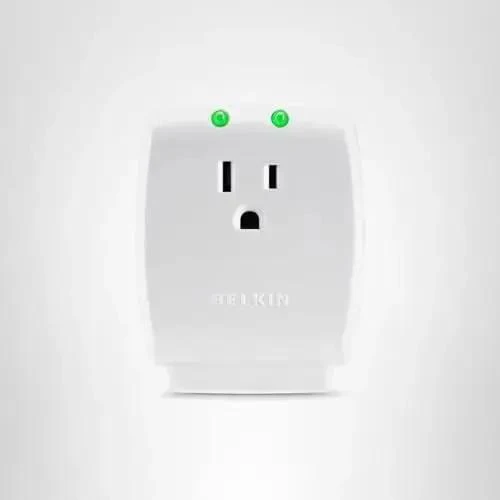 Compact Single Outlet Surge Protector Wall Tap With Grounded Outlet And Protected Light Indicators, Ideal For Office And Travel To Safeguard Your Phone, Tablet, And Charging Gear On The Go, 885 Joules - Image 2