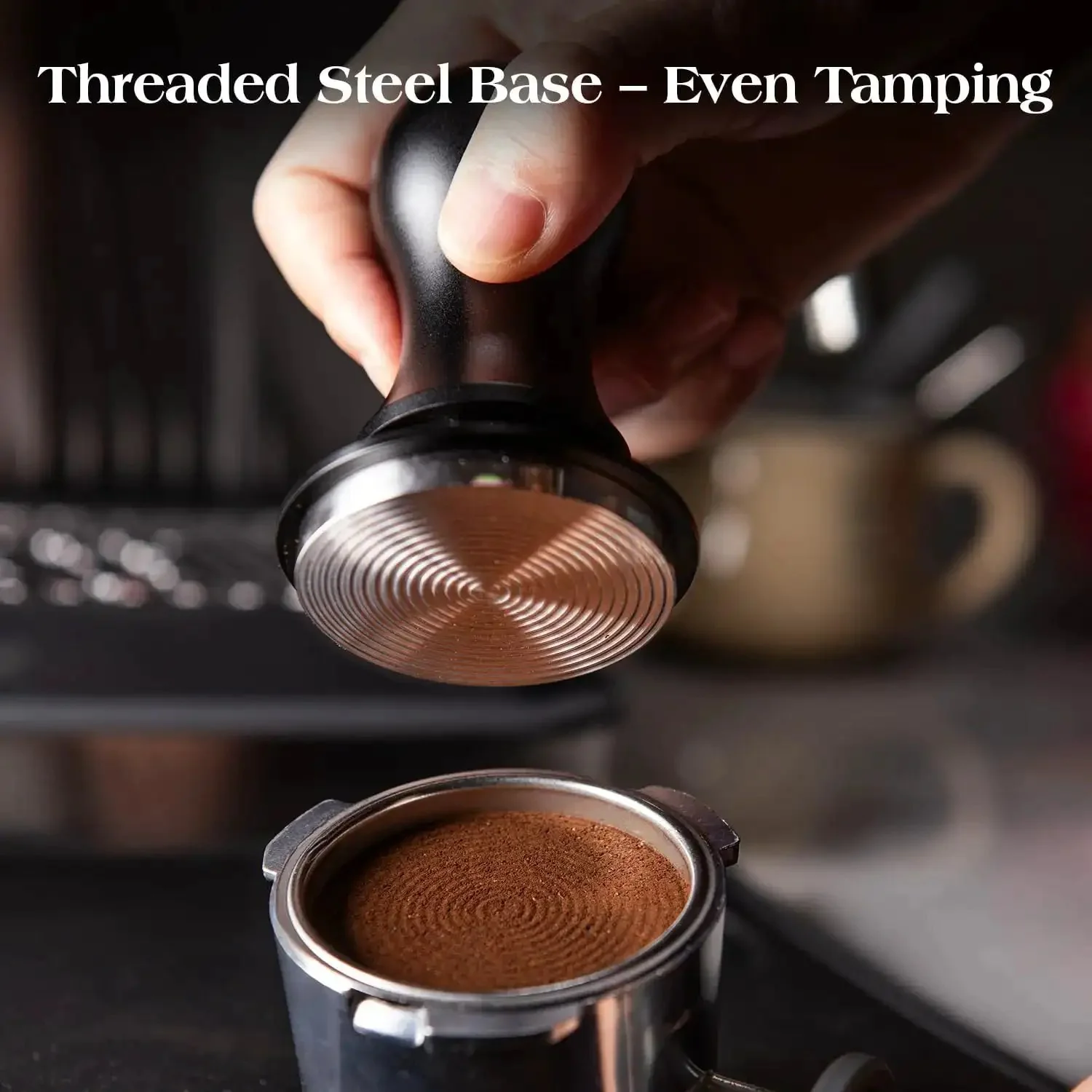 Complete 7 Piece 58mm Espresso Accessory Kit For Home Baristas With Tamper Distributor Puck Screen Dosing Funnel WDT Tool Silicone Mat Air Blower And Espresso Machine Tools Pro Grade Coffee Gear For Perfect Shots - Image 8