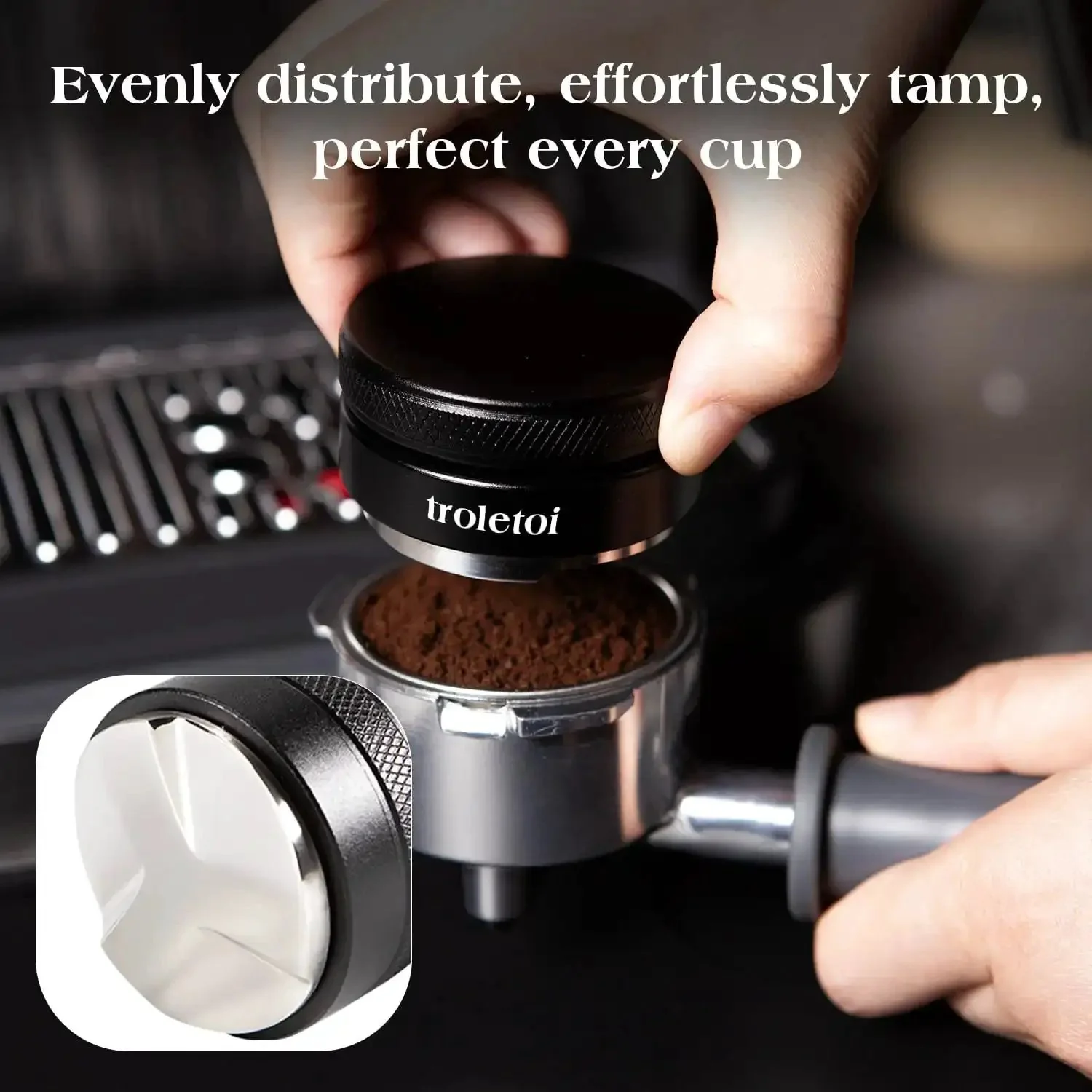 Complete 7 Piece 58mm Espresso Accessory Kit For Home Baristas With Tamper Distributor Puck Screen Dosing Funnel WDT Tool Silicone Mat Air Blower And Espresso Machine Tools Pro Grade Coffee Gear For Perfect Shots - Image 9