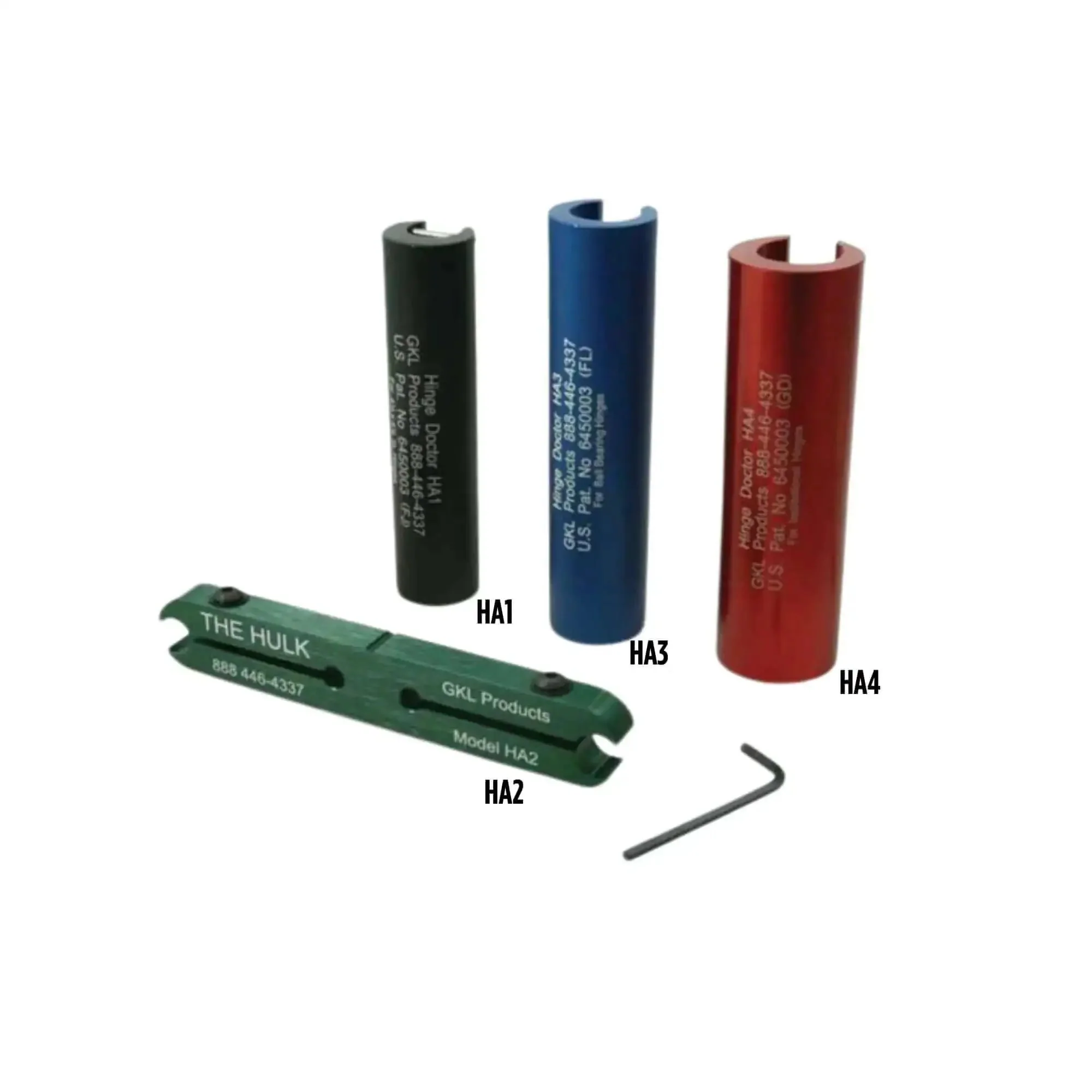 Complete Hinge Repair Kit For Sagging Doors With Four Pro Grade Tools HA1D HA2 HA3D HA4D In A Rugged Carrying Case For Commercial Institutional And Residential Fixes And Realign In Seconds - Image 4