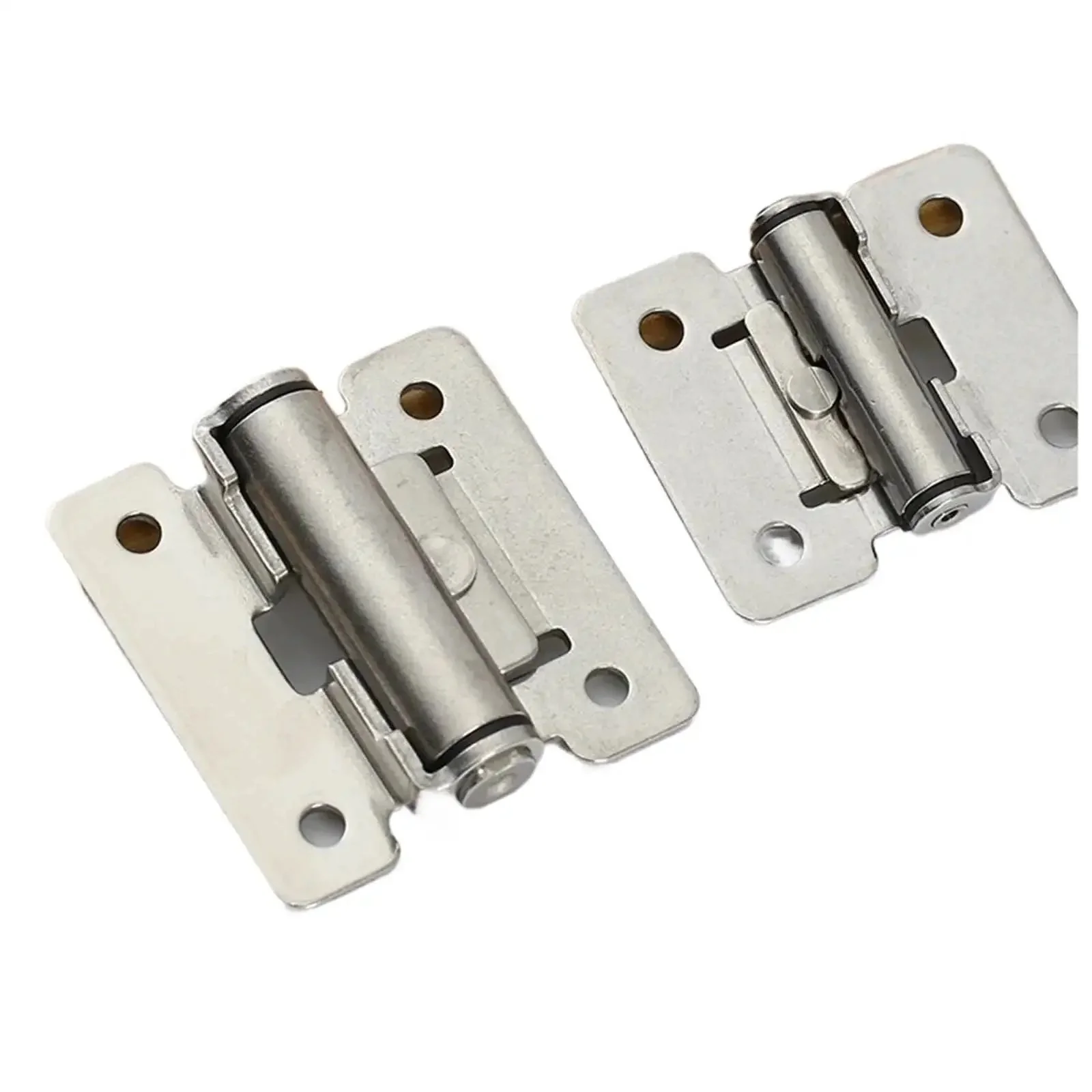 Concealed 90 Degree Cabinet Hinges No Drill Soft Close 2 Pack Damping Hardware For Quiet Smooth Cabinet Door Closure Ideal For Kitchen And Bath Industrial Style Easy Mount
