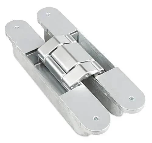 Concealed Door Hinge With Hidden Pin And No Visible Barrel For A Slick Modern Look, Maintenance Free Bearing, Aesthetically Pleasing Cover Caps, Hidden Cabinet Door Hinge For Interior Or Exterior Doors