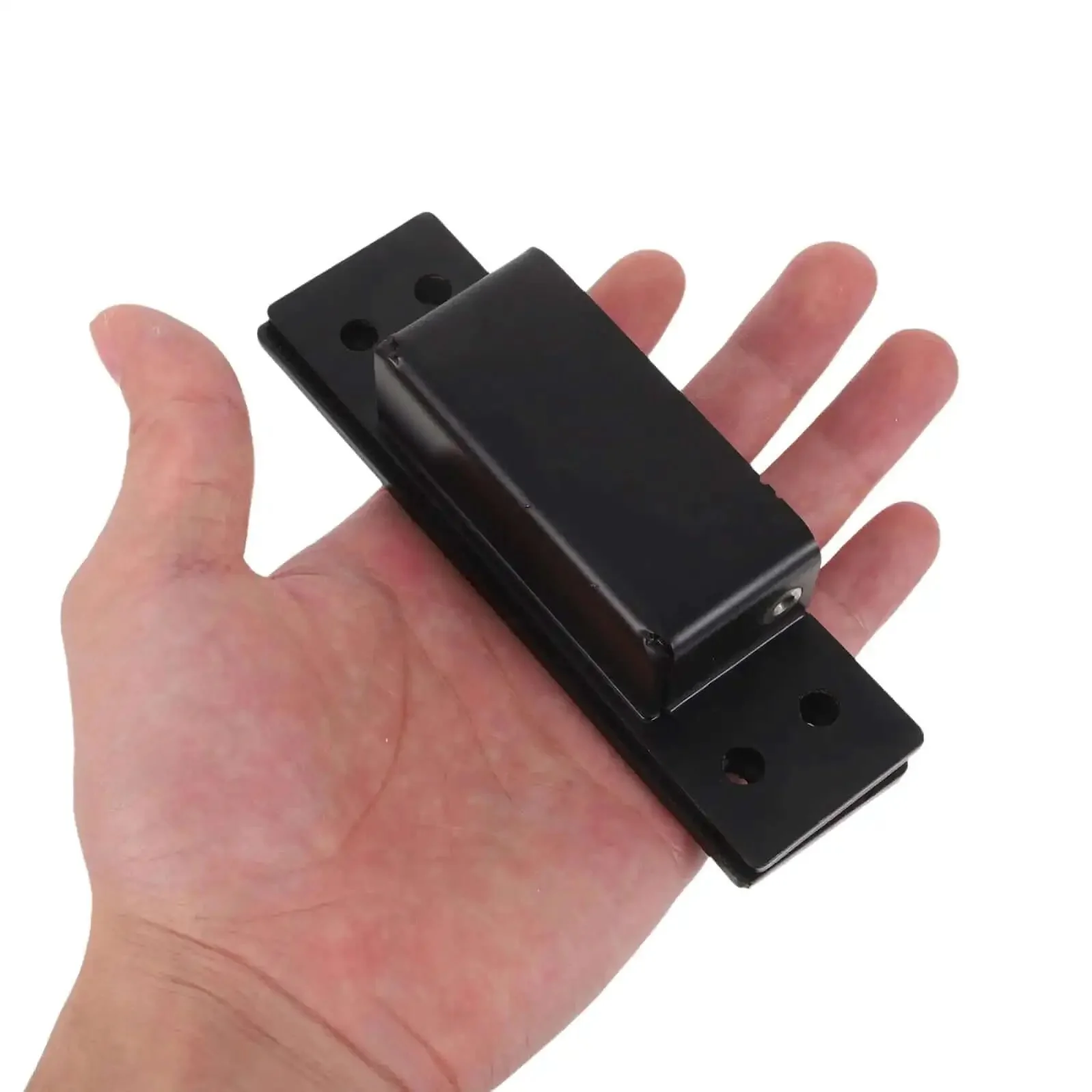 Concealed Hidden Interior Door Hinge Black 5 Inch Adjustable Heavy Duty Invisible Bookcase Hinge For Secret Doors Durable Flush Mount Cabinet Hardware With High Load Support And Stainless Steel Build - Image 7