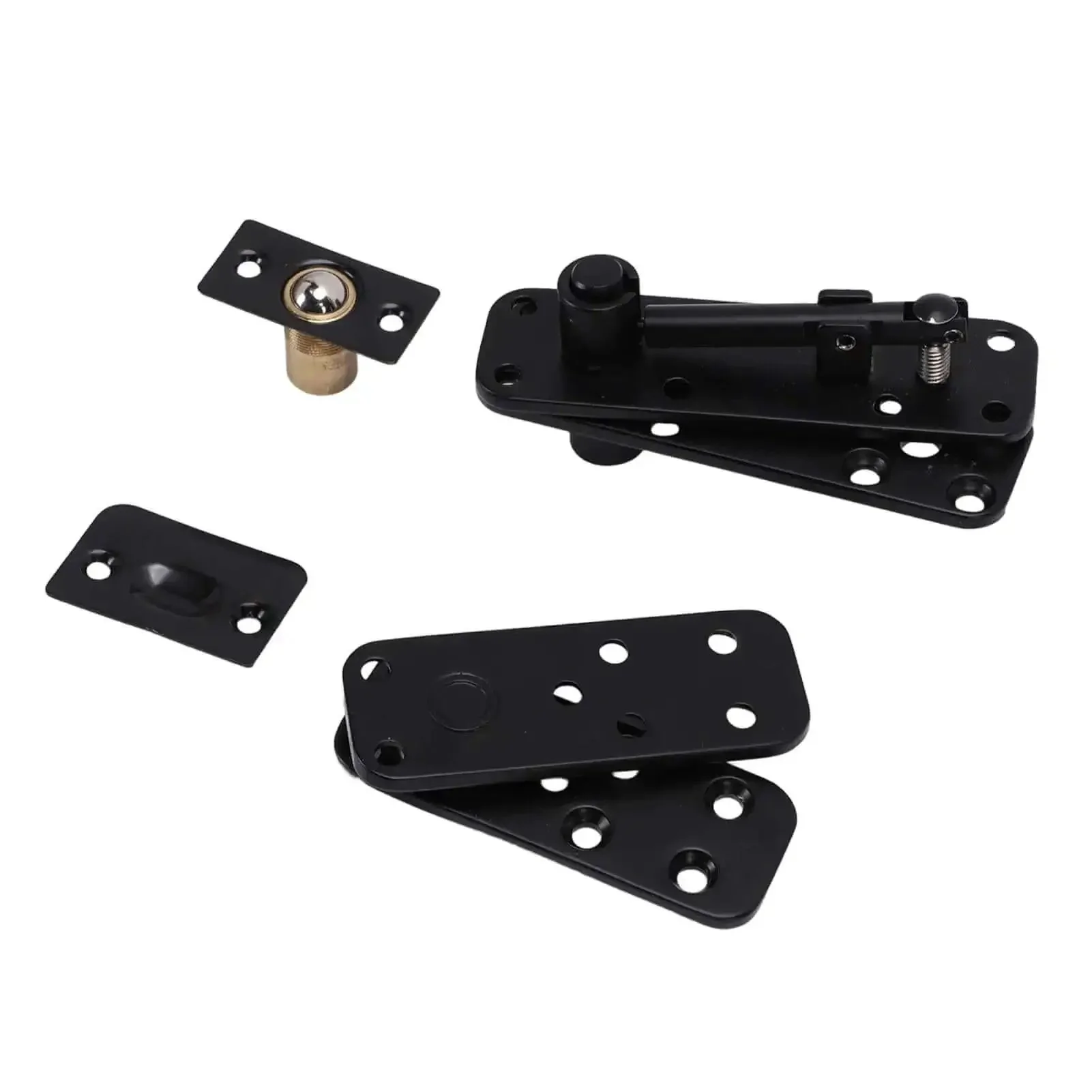 Concealed Pivot Hinge For Secret Doors And Bookcases, 570 Lb Load Capacity, 360 Degree Silent Rotation, Heavy Duty Hardware For Hidden Door Projects, Durable, Quiet, Easy Install - Image 9
