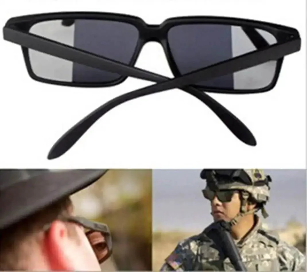 Cool Rearview Sunglasses With Hidden Behind View For Real Life Spy Vibe Outdoor Spy Glasses That Let You See Behind You While You Look Forward UV Protective Lenses Everyday Wear With A Subtle Rear Mirror Look - Image 2