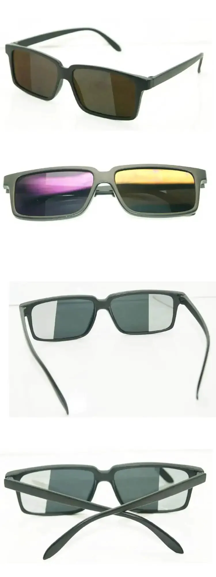 Cool Rearview Sunglasses With Hidden Behind View For Real Life Spy Vibe Outdoor Spy Glasses That Let You See Behind You While You Look Forward UV Protective Lenses Everyday Wear With A Subtle Rear Mirror Look - Image 3