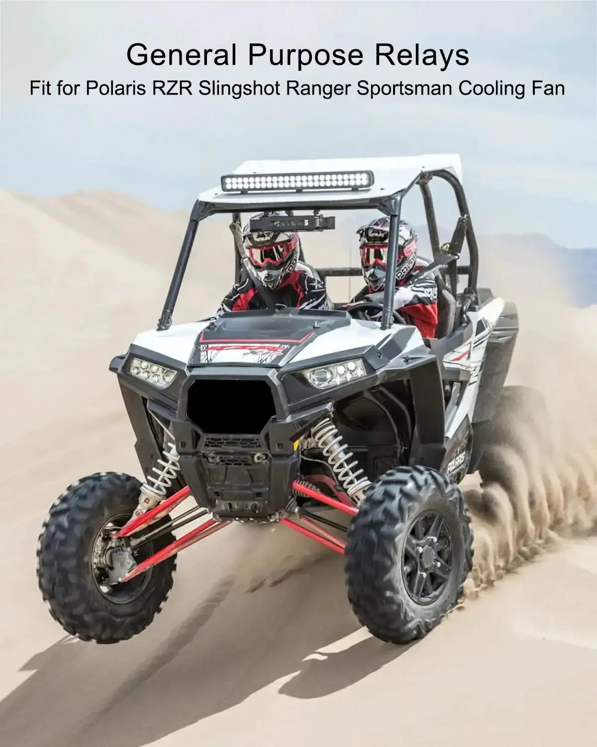 Cooling Fan Relay For Polaris RZR Slingshot Ranger Sportsman 12VDC Replacement 303 1AH C R1 U01 Micro Auto Relay Pack Of 10 Easy Swap Keeps Engine Temp In Check With Timely Fan Activation - Image 3