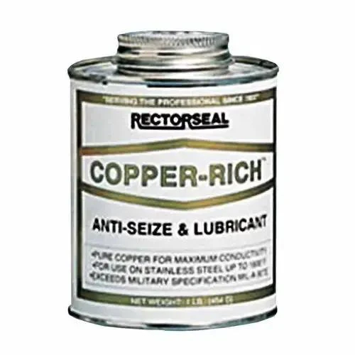 Copper Anti Seize Compound 8 Oz Bottle Code 72851 For Cars And Industrial Gear Use Helps Prevent Seizing And Galling On Fasteners Bearings Gears And Exhaust Parts In High Temperature Environments