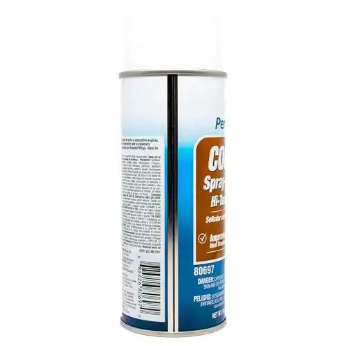 Copper Spray A Gasket Hi Temp Adhesive Sealant Spray For Gaskets And Heat Transfer, Fast Drying Metallic Copper That Fills Surface Flaws, That Gets The Job Done On Surfaces, Resists Gasoline And Auto Fluids, 9 Oz Aerosol Can - Image 6