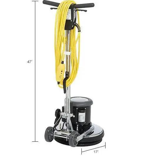 Corded Low Speed Floor Machine, 17 Inch Cleaning Path, Stainless Steel Construction, Heavy Duty 1.5 HP Motor, 50 Foot Safety Power Cord With GFCI Plug, Built Tough For Wet Floor Cleaning - Image 2