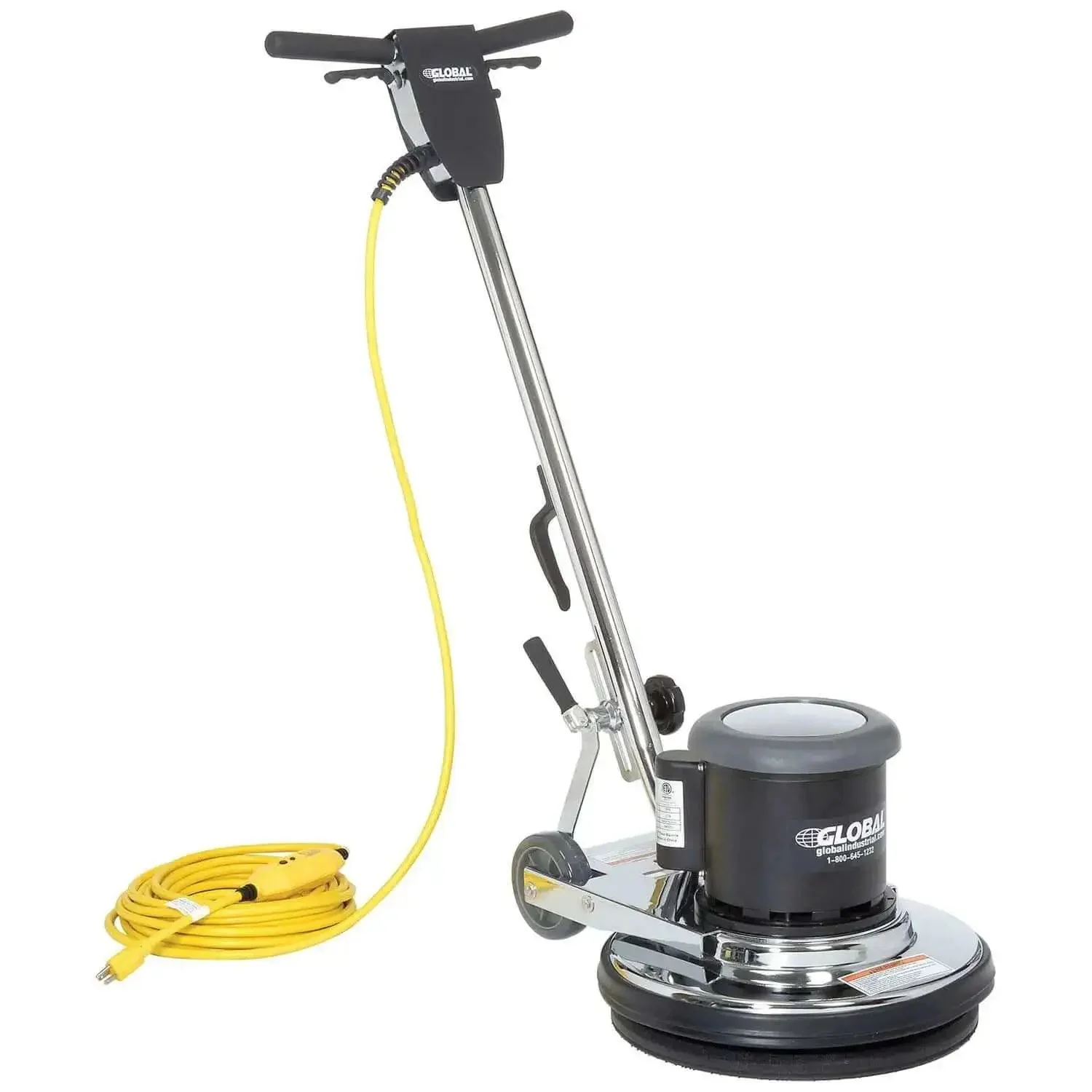 Corded Low Speed Floor Machine, 17 Inch Cleaning Path, Stainless Steel Construction, Heavy Duty 1.5 HP Motor, 50 Foot Safety Power Cord With GFCI Plug, Built Tough For Wet Floor Cleaning - Image 6