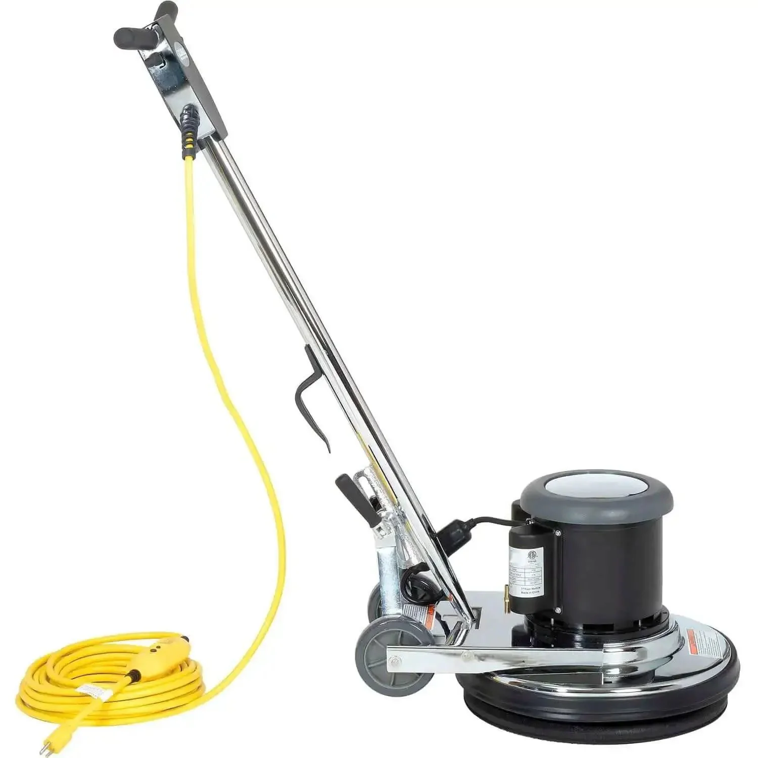 Corded Low Speed Floor Machine, 17 Inch Cleaning Path, Stainless Steel Construction, Heavy Duty 1.5 HP Motor, 50 Foot Safety Power Cord With GFCI Plug, Built Tough For Wet Floor Cleaning - Image 9