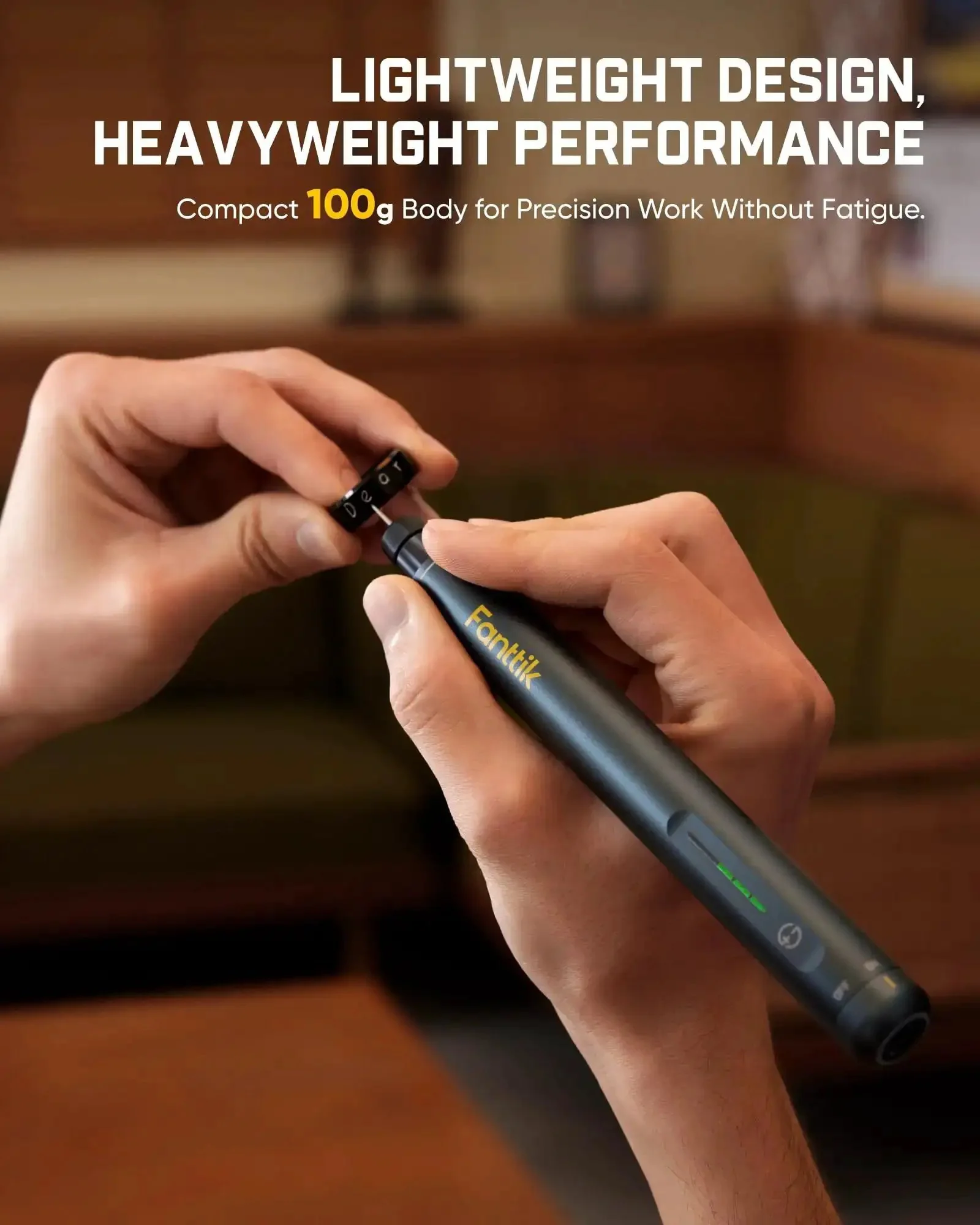 Cordless Engraving Pen Kit With 5 Variable Speeds, Pro Grade Rechargeable Engraver Pen With 20 Bit Set For Metal Wood Glass Plastic, Ultra Quiet Brushless Motor, Portable Rotary Tool For Artists And DIYers - Image 4