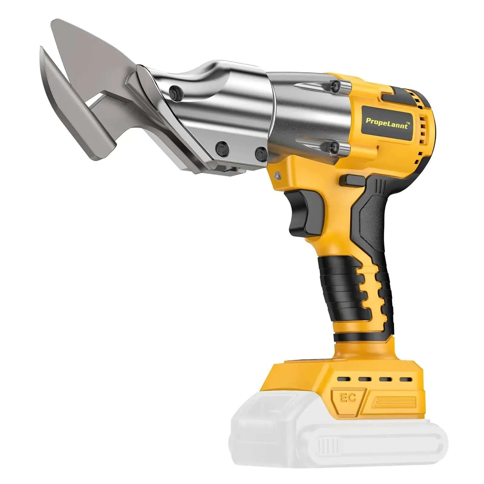 Cordless Metal Shears 20V Max Bare Tool Pro Grade For 14 Gauge Cutting, 360 Degree Pivoting Head, 400Nm Torque For Stainless Steel, Iron, Carpet, Leather, And Cardboard No Battery Included