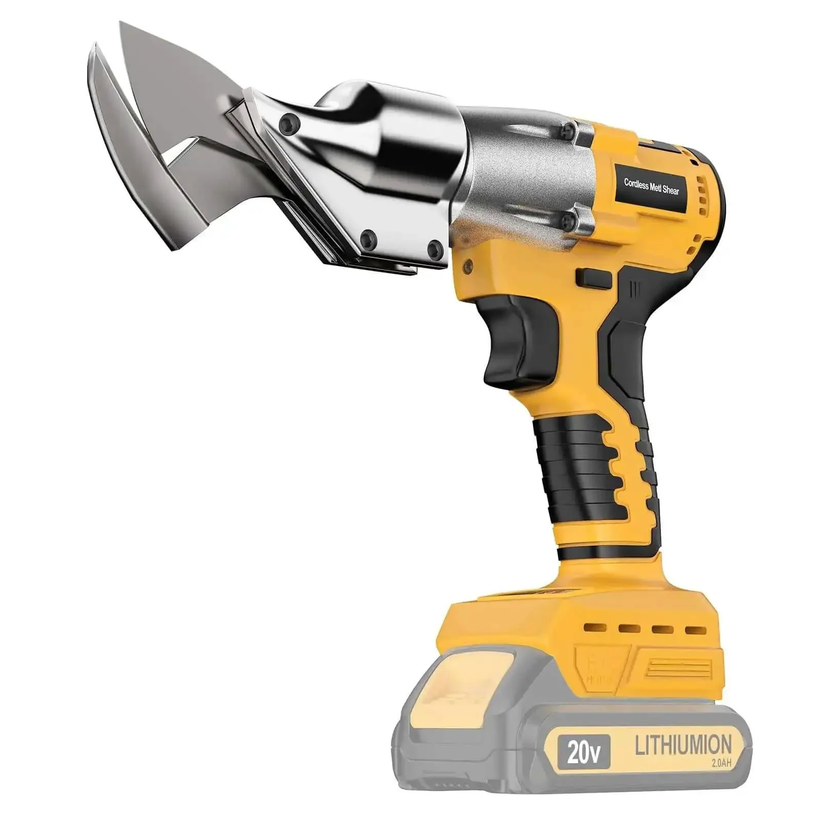 Cordless Metal Shears Brushless 20V Max Tool Only With 360 Degree Pivoting Head For Cutting Stainless Steel Iron Aluminum And Metal Sheets High Torque 221 Ft Lbs No Battery Included