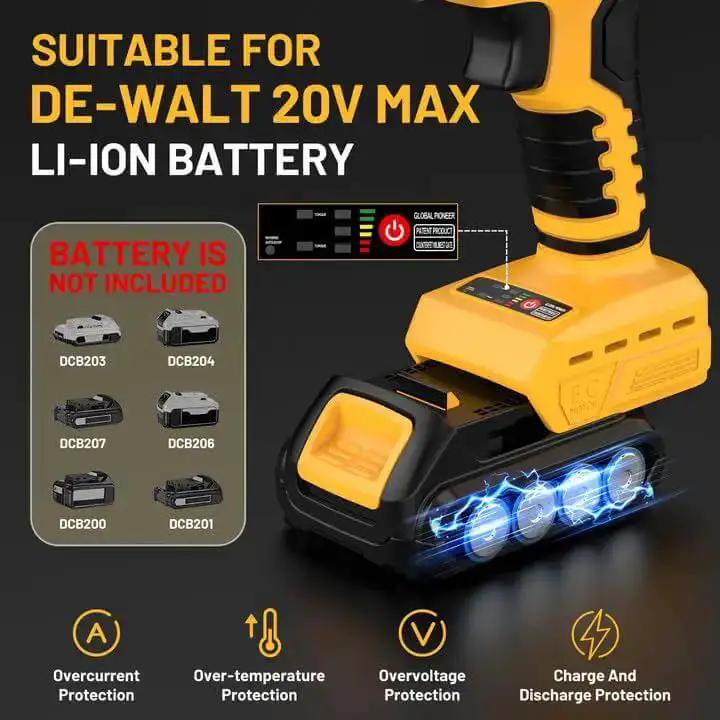 Cordless Metal Shears With 360 Degree Pivoting Head 20V Max Compatibility 221 Ft Lbs Torque Brushless Cutters For Stainless Steel Metal And Iron Beefy Beasts For Heavy Duty Sheet Cutting Tool Only - Image 7