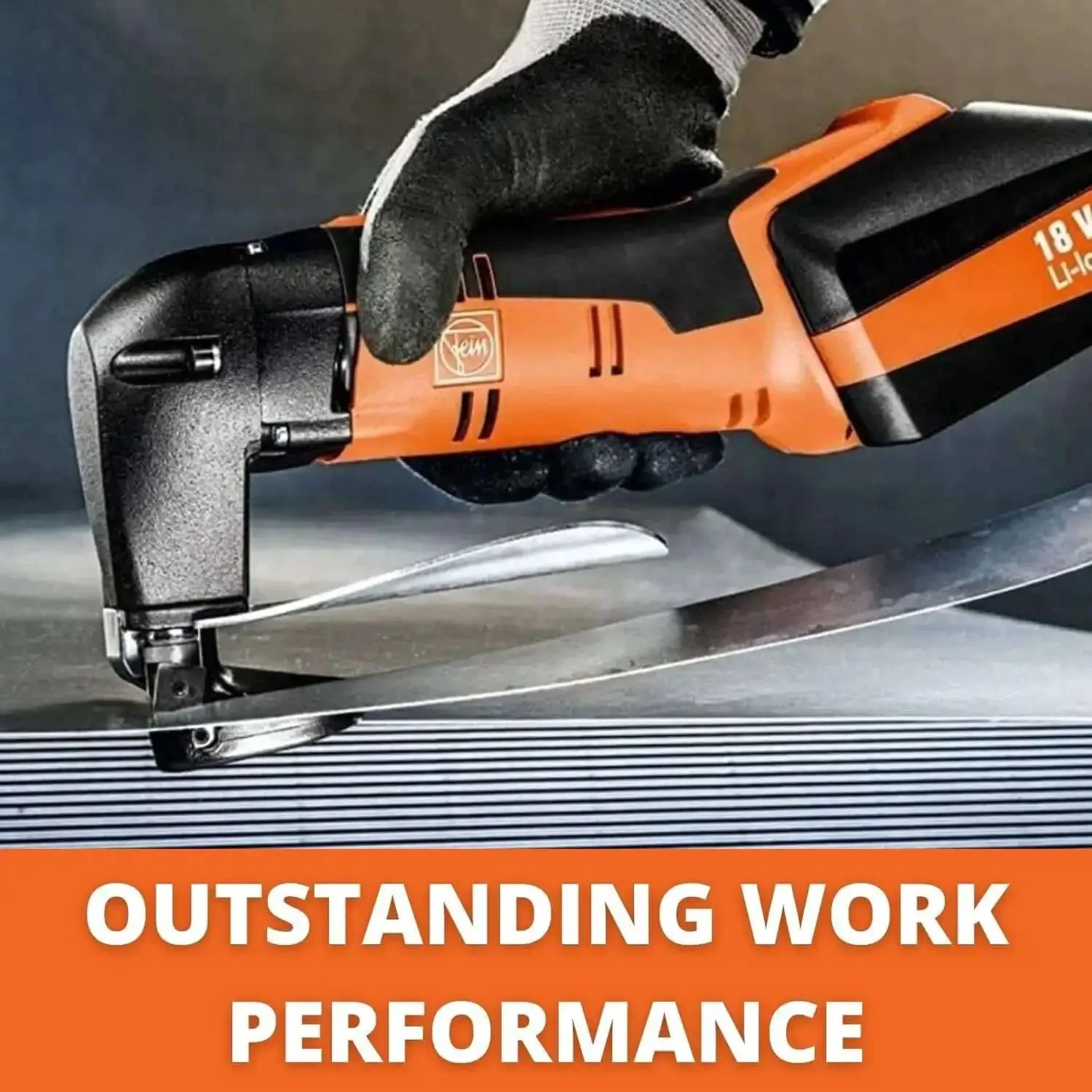 Cordless Sheet Metal Shear With 18V MultiVolt Power And 6Ah Battery Delivers Fast 2,200 To 3,700 SPM For Clean, Precise Metal Cuts On The Go, Portable Onsite Tool Built For Pro Grade Fabrication Jobs - Image 5