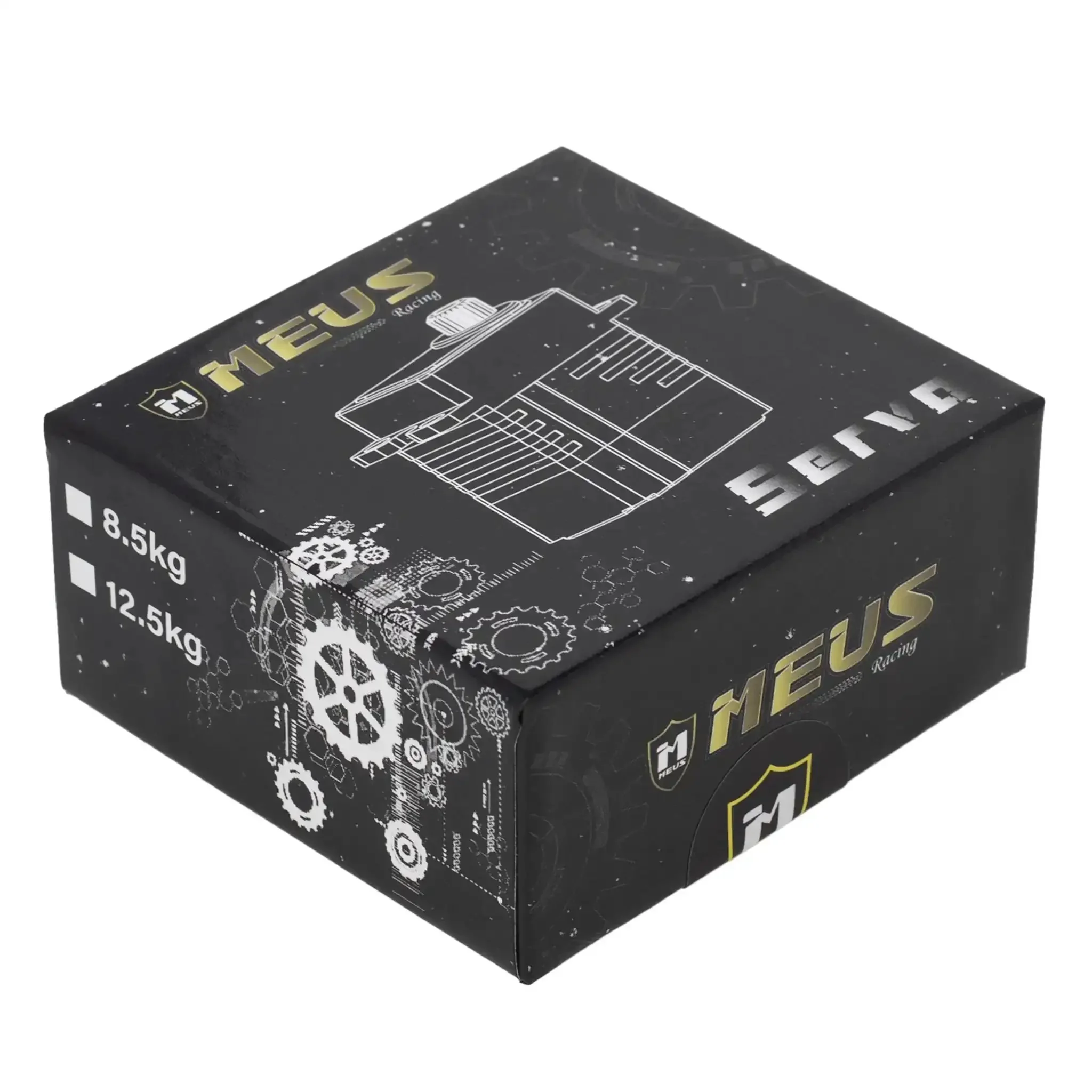 Coreless RC Micro Servo 8.5KG High Torque For SCX24 TRX4M SCX10 TRX4 1/24 1/18 1/10 1/8 RC Crawlers 6-8.4V Beefy Metal Gears For Stable Power And Accurate Steering - Image 3