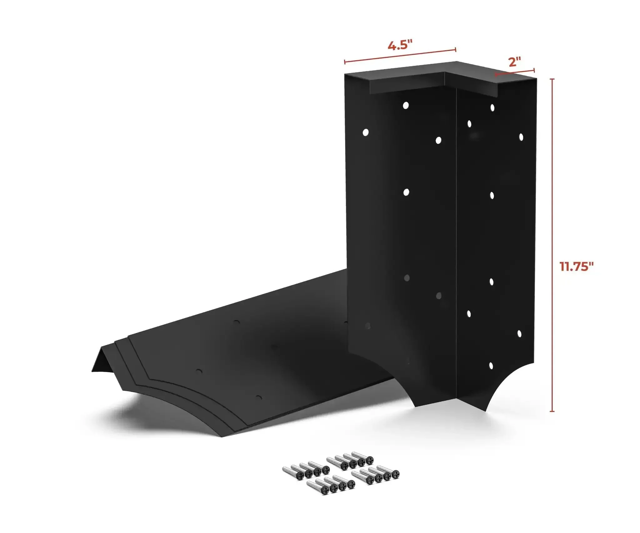 Corner Brackets For Raised Garden Beds With Securing Lip No Fuss DIY Garden Build, Fits 2x12 Lumber, Set Of 4, Rust Resistant Powder Coated Steel, Black - Image 6