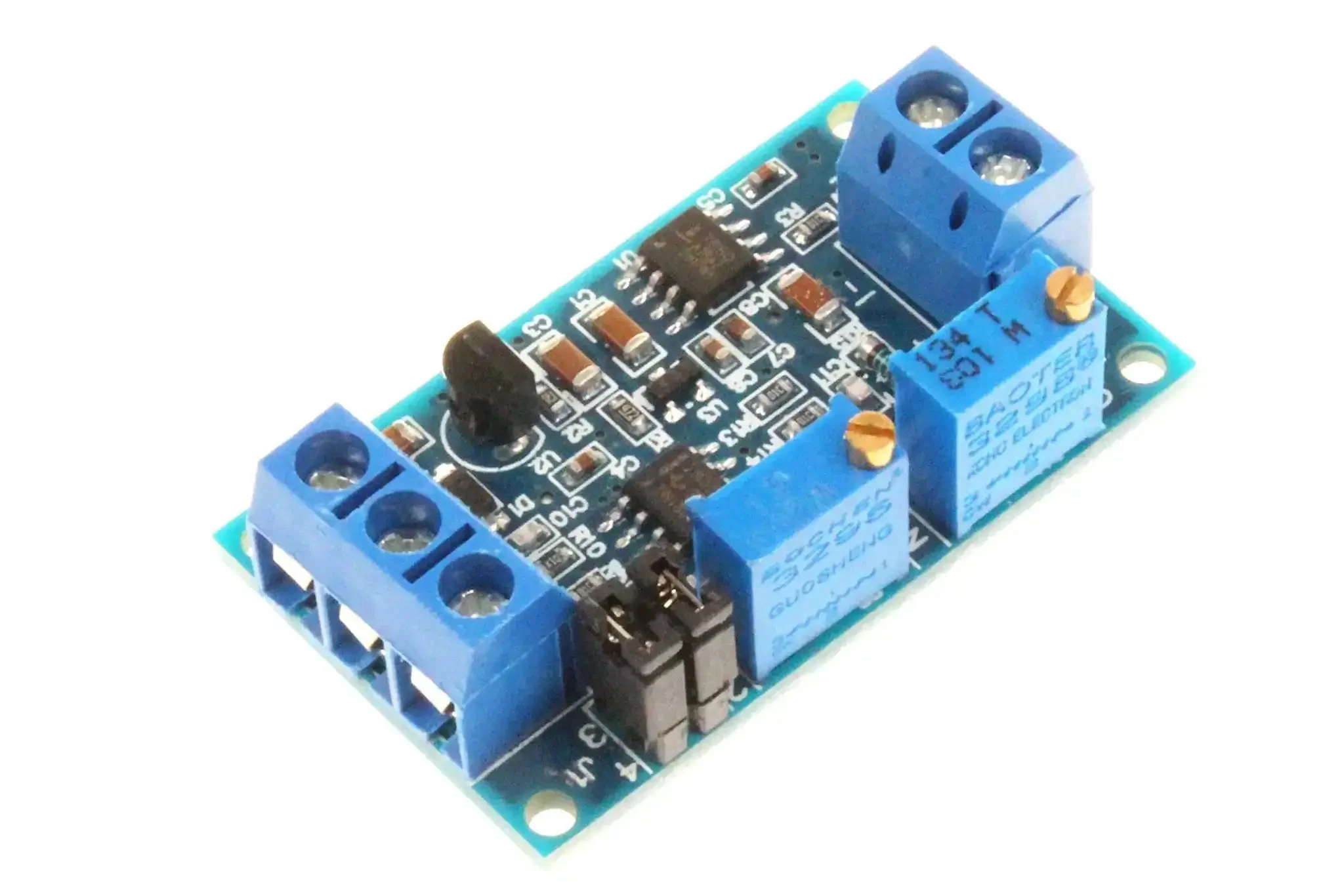 Current To Voltage Converter Module For 4-20mA And 0-20mA Signals With 0-3.3V 0-5V And 0-10V Output Options Amp To Volt Transmitter Board Plug And Play Wide 7 To 36V Power Ideal For Industrial Signal Conversion And Long Distance Transmission - Image 5