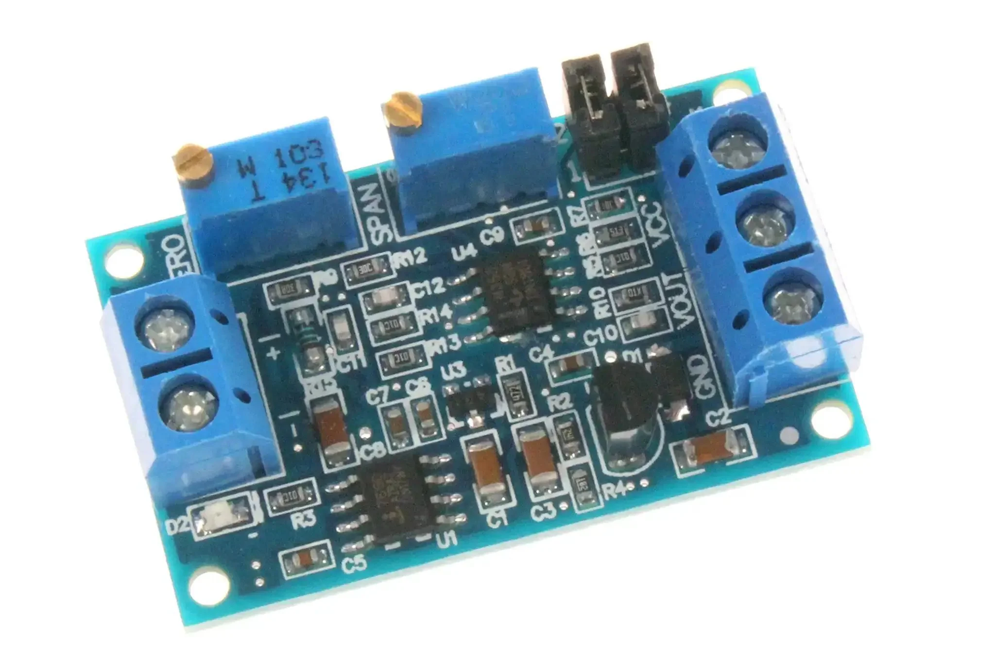 Current To Voltage Converter Module For 4-20mA And 0-20mA Signals With 0-3.3V 0-5V And 0-10V Output Options Amp To Volt Transmitter Board Plug And Play Wide 7 To 36V Power Ideal For Industrial Signal Conversion And Long Distance Transmission - Image 6