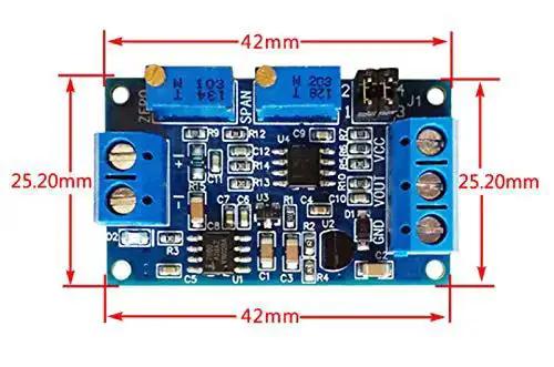Current To Voltage Converter Module For 4-20mA And 0-20mA Signals With 0-3.3V 0-5V And 0-10V Output Options Amp To Volt Transmitter Board Plug And Play Wide 7 To 36V Power Ideal For Industrial Signal Conversion And Long Distance Transmission - Image 7