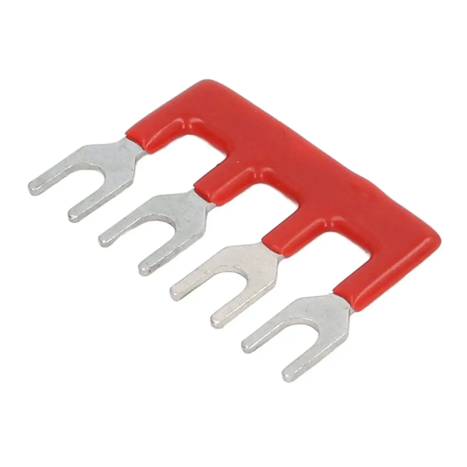 Cuttable Fork Type Jumper Block Terminal Strips 100V 15A Pack Of 15 With PVC Flame Retardant Shell Premium Copper Conductor No Sweat Wiring And Secure Connections For Wide Applications TB1504 - Image 5