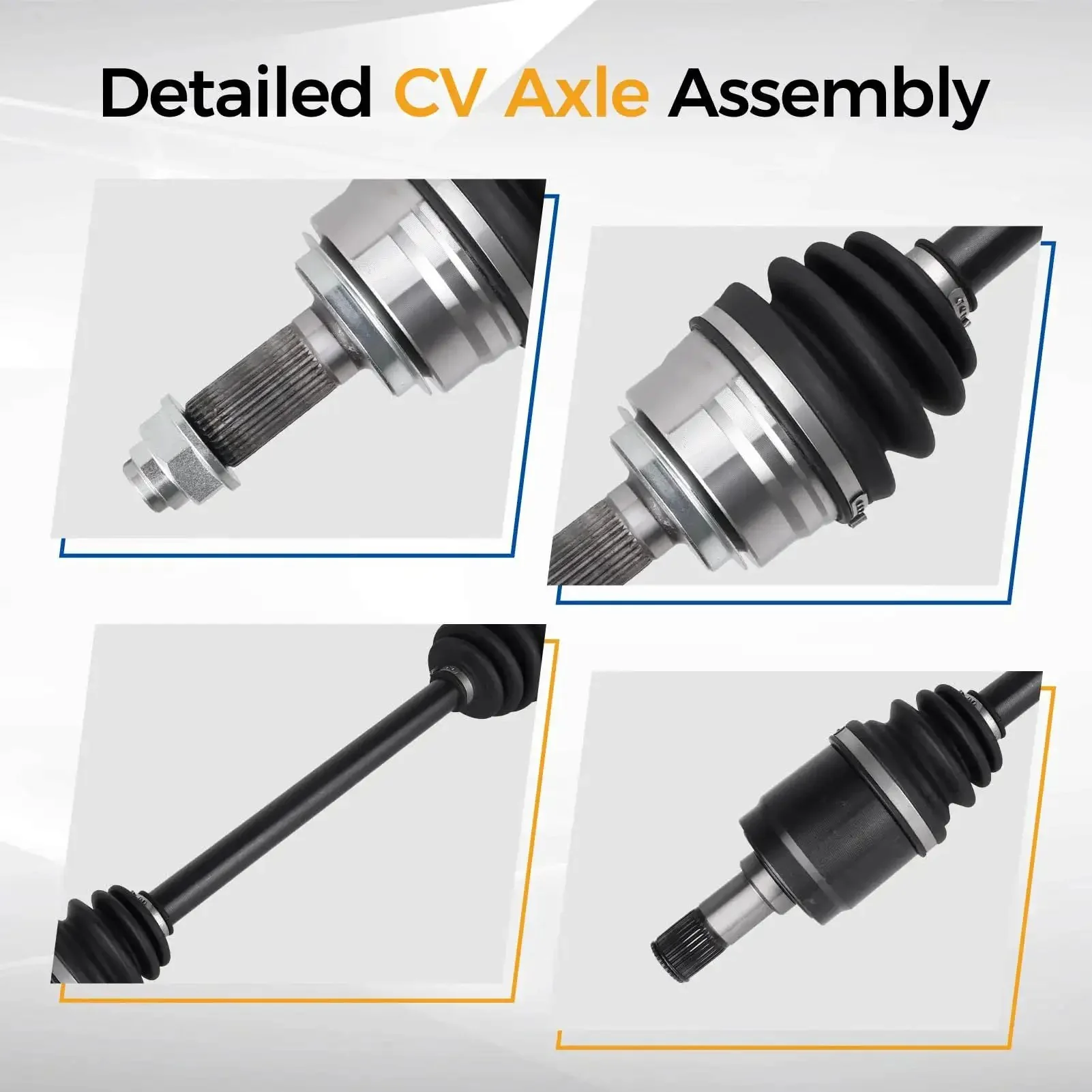 CV Axle Assembly 664309 Front Left Driver Side Fits 2011 2012 2013 Honda Odyssey EX EX L LX Replacement Part For Front Wheel Drive With Durable Build And Smooth Performance - Image 7