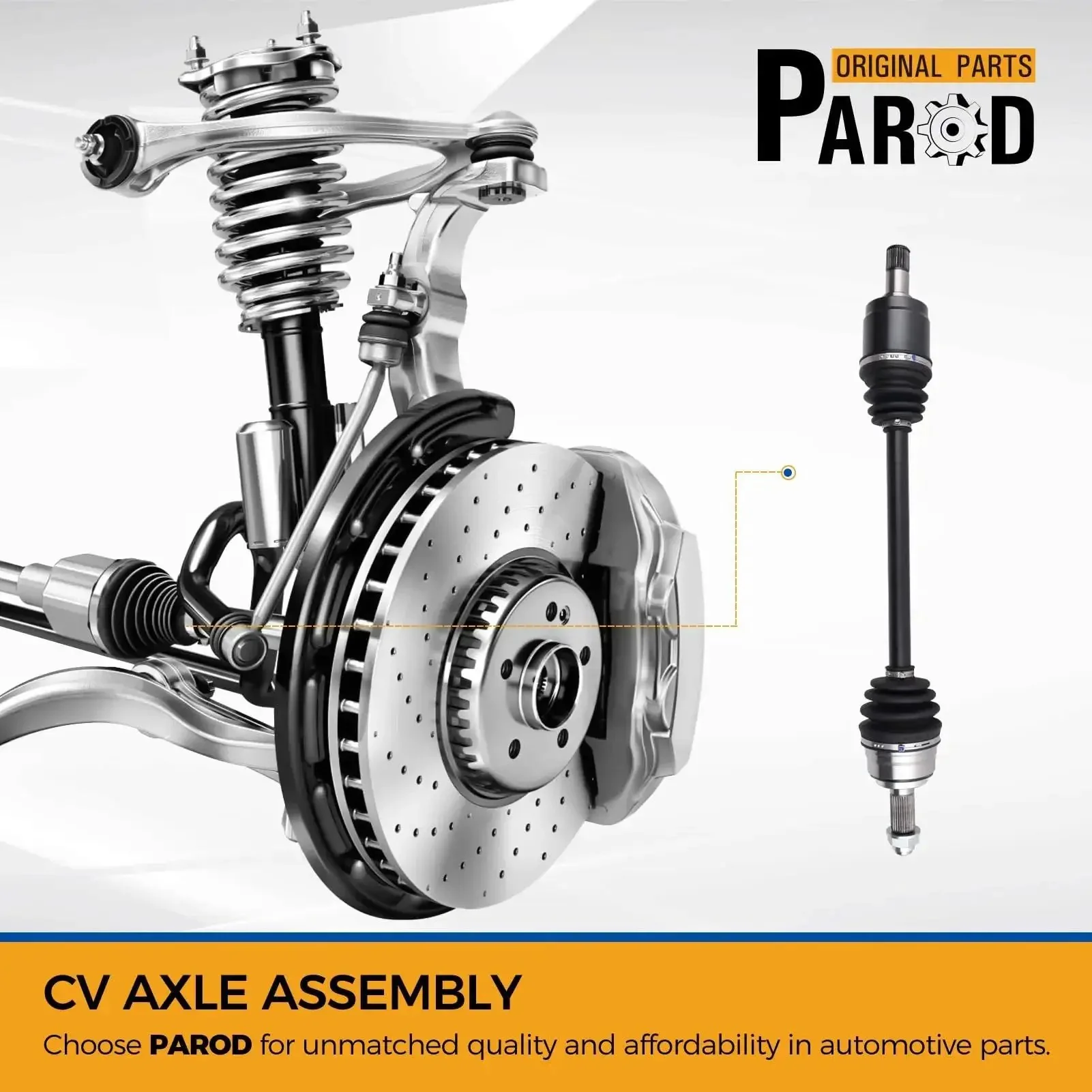 CV Axle Assembly 664309 Front Left Driver Side Fits 2011 2012 2013 Honda Odyssey EX EX L LX Replacement Part For Front Wheel Drive With Durable Build And Smooth Performance - Image 9
