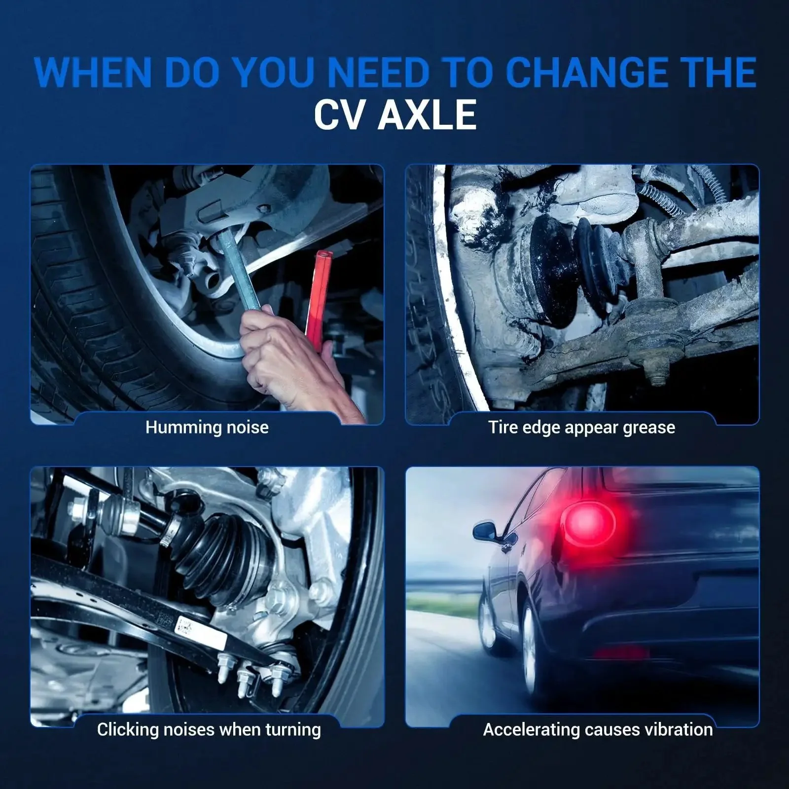 CV Axle Shaft Assembly Front Right Passenger Side Replacement For Honda Accord 2008-2017 Civic 2014 Acura TSX 2009-2014 Easy Install Direct Fit Premium Quality Auto Part 44305TA0A50 44305T2AA50 - Image 4